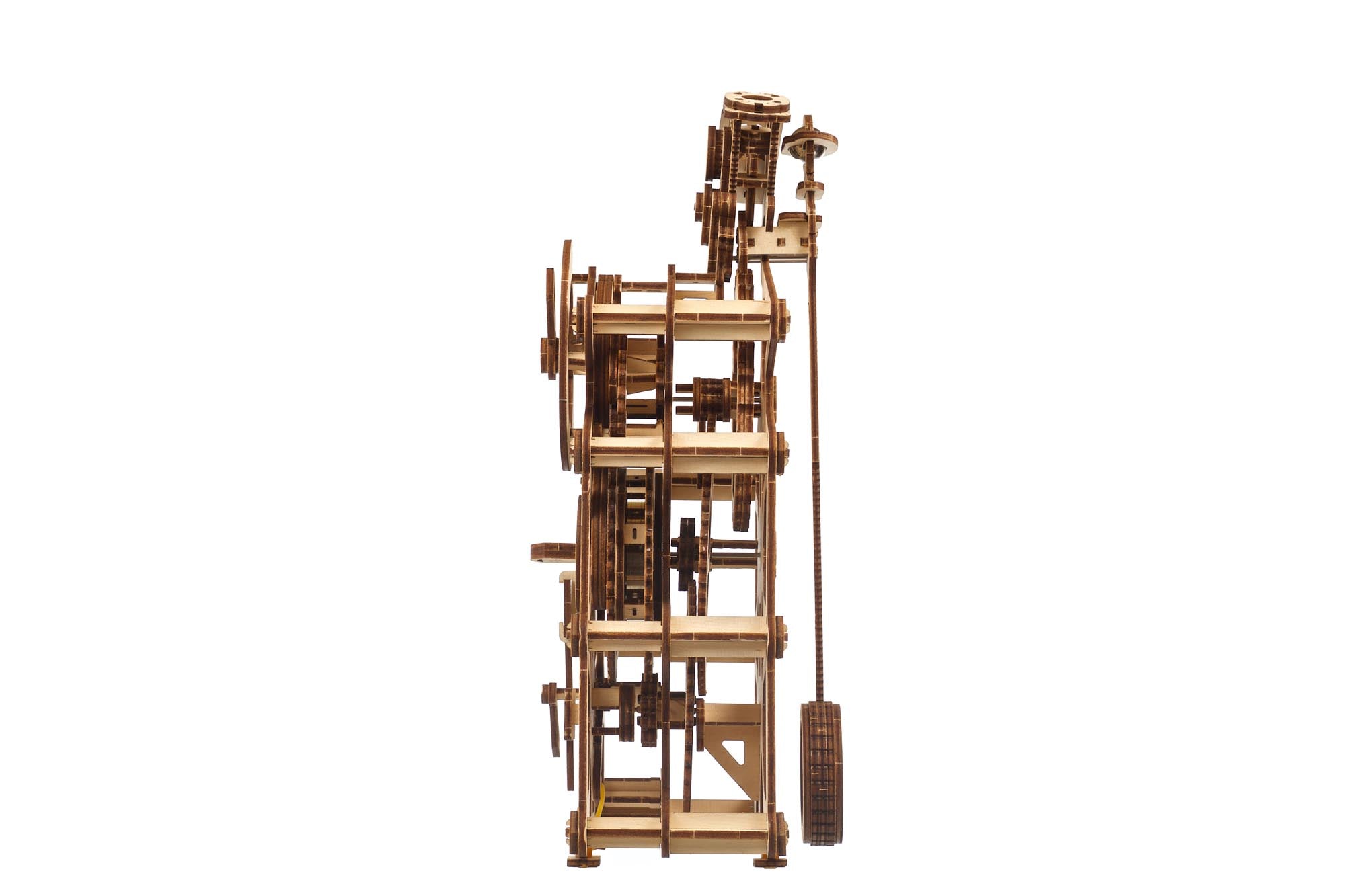 UGears Engine Clock Wooden Mechanical Model