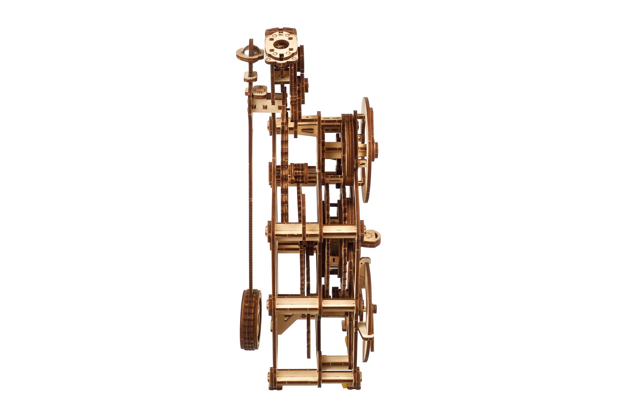 UGears Engine Clock Wooden Mechanical Model
