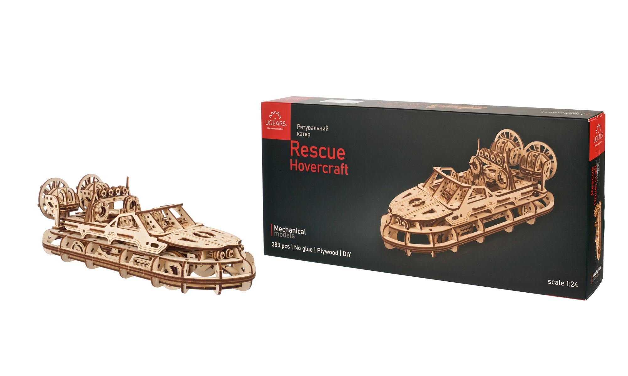 Ugears Rescue Hovercraft
