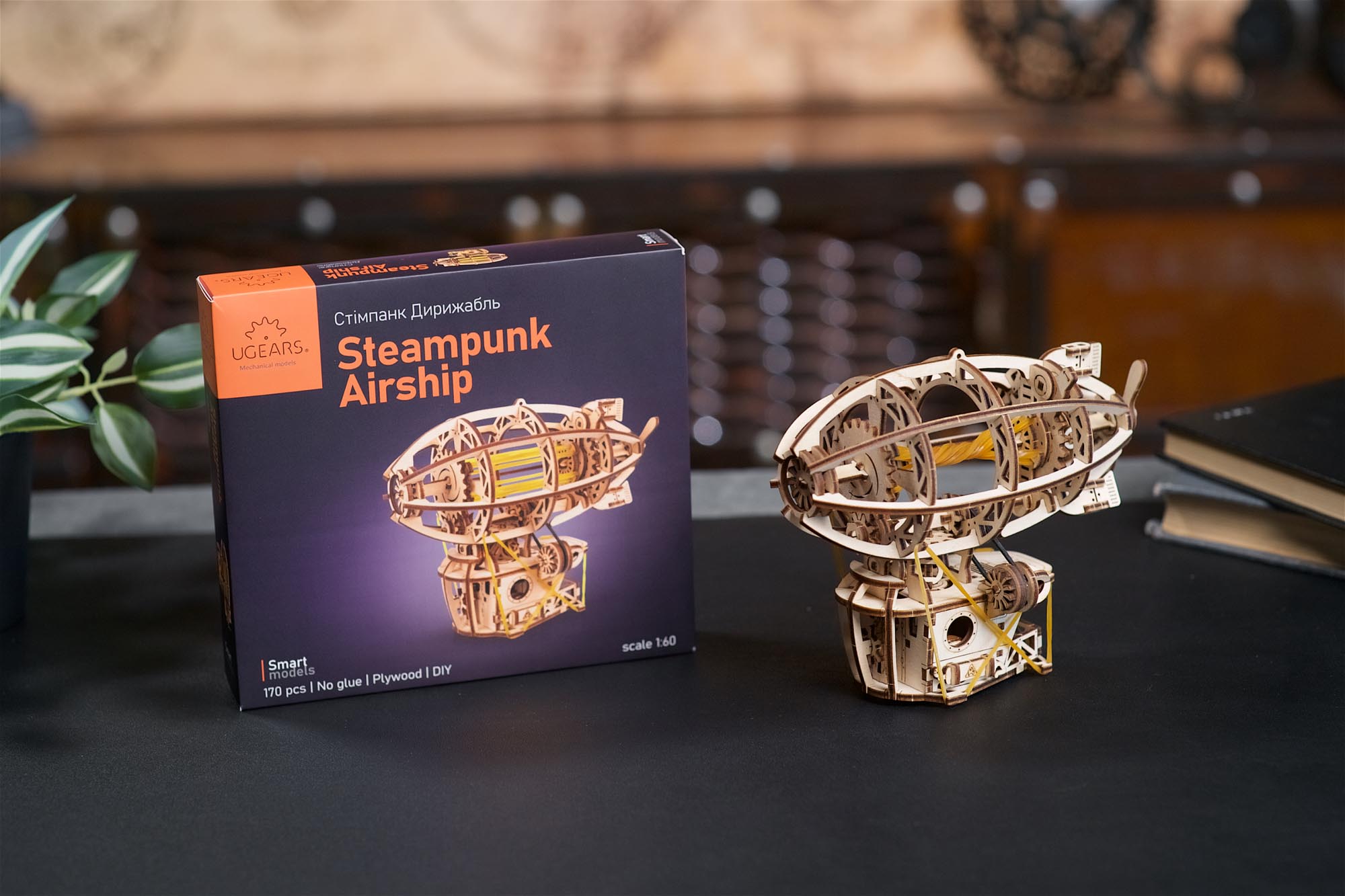 Ugears Mechanical Model Steampunk Airship