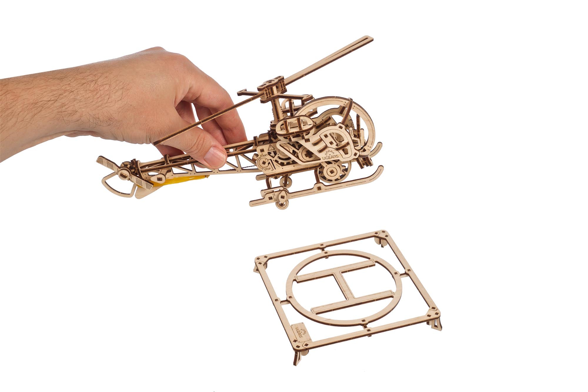 Ugears Mechanical Model Mini Helicopter