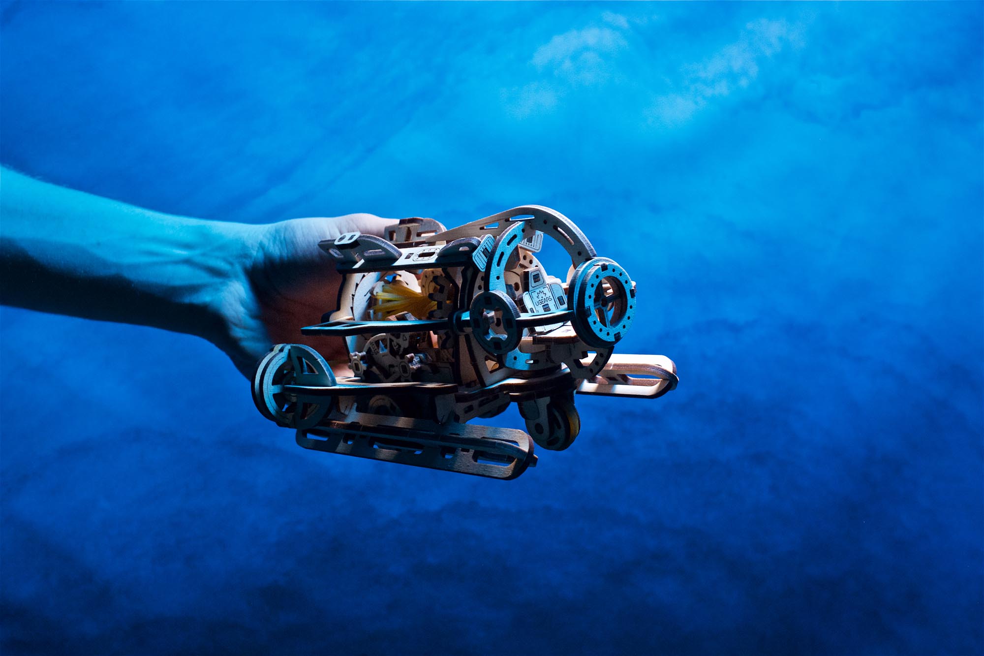 UGears Mechanical Model Steampunk Submarine 