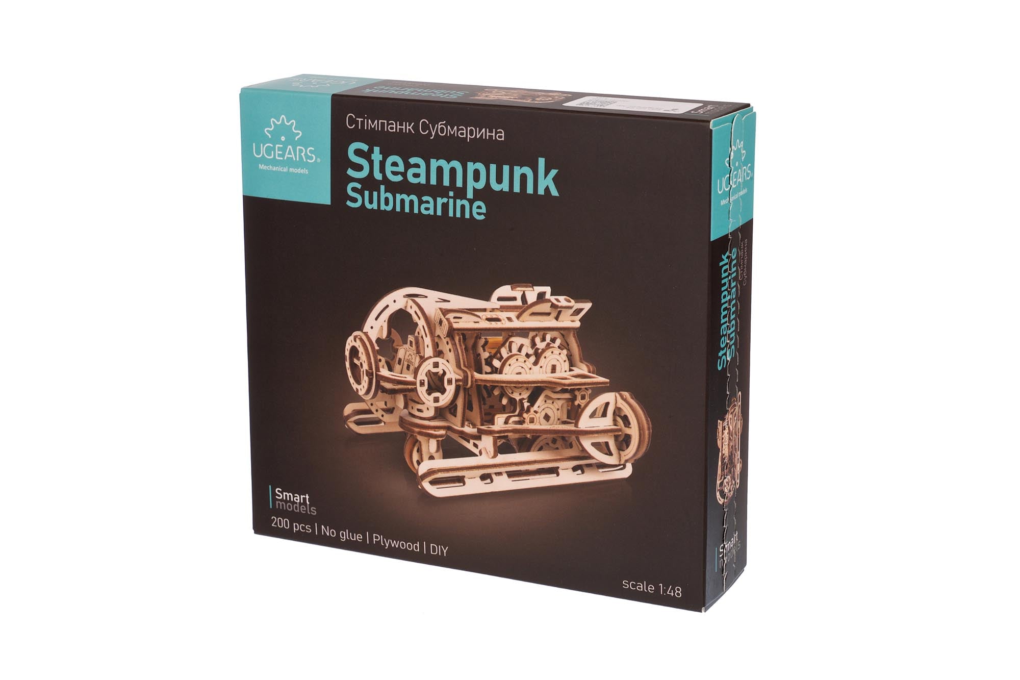 UGears Mechanical Model Steampunk Submarine 