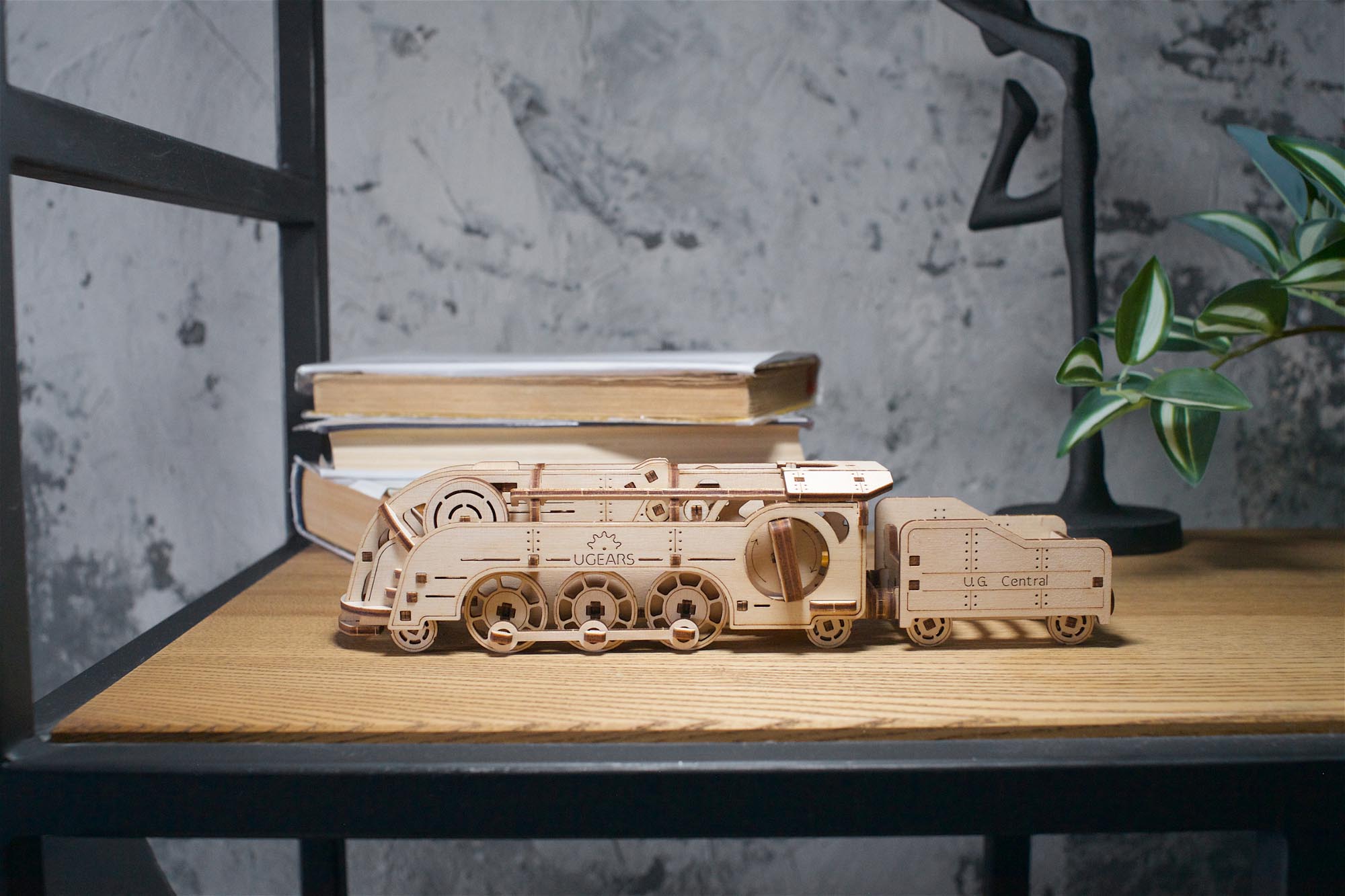 UGears Mechanical Model Mini Locomotive