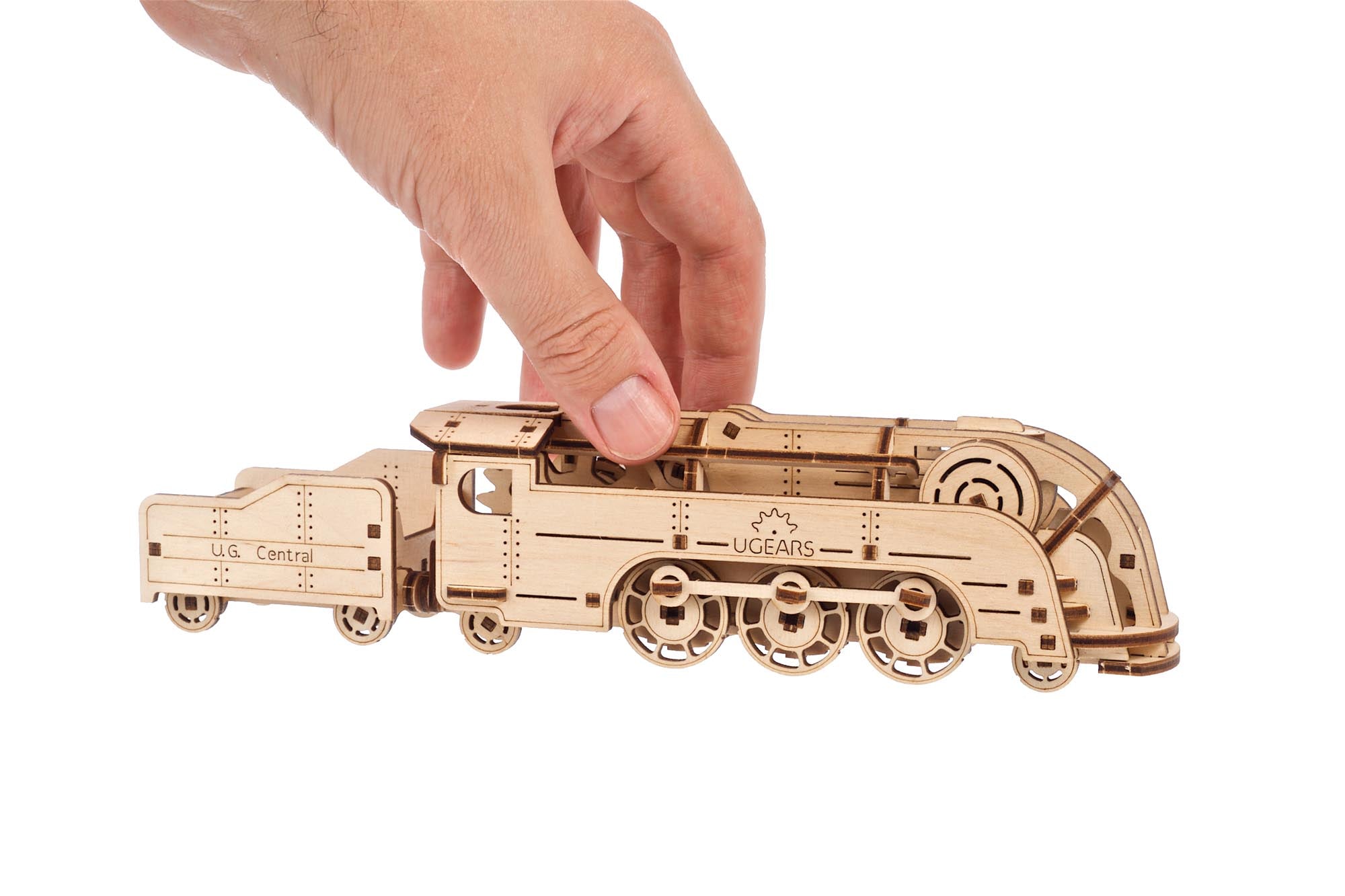 UGears Mechanical Model Mini Locomotive