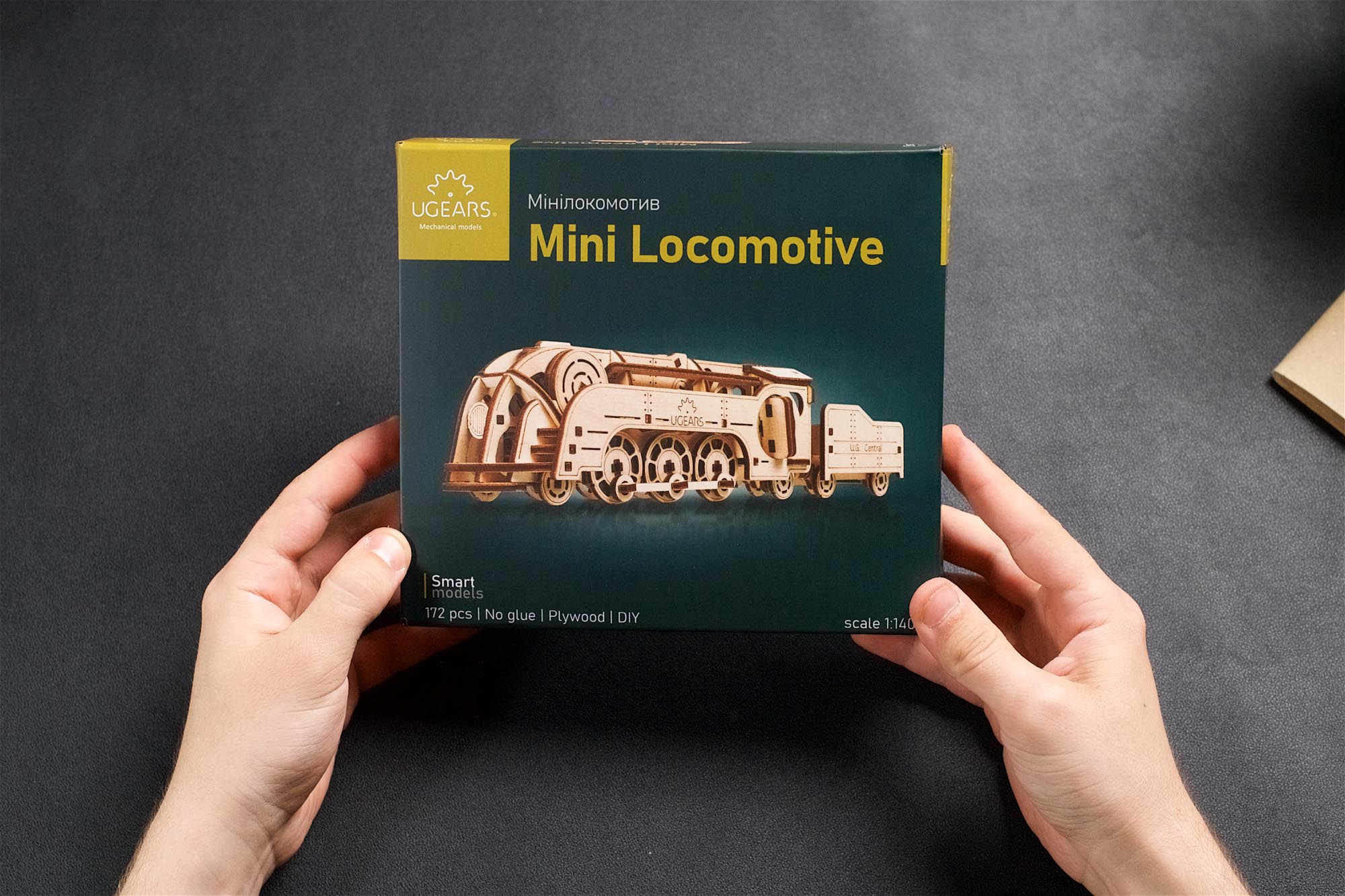 UGears Mechanical Model Mini Locomotive