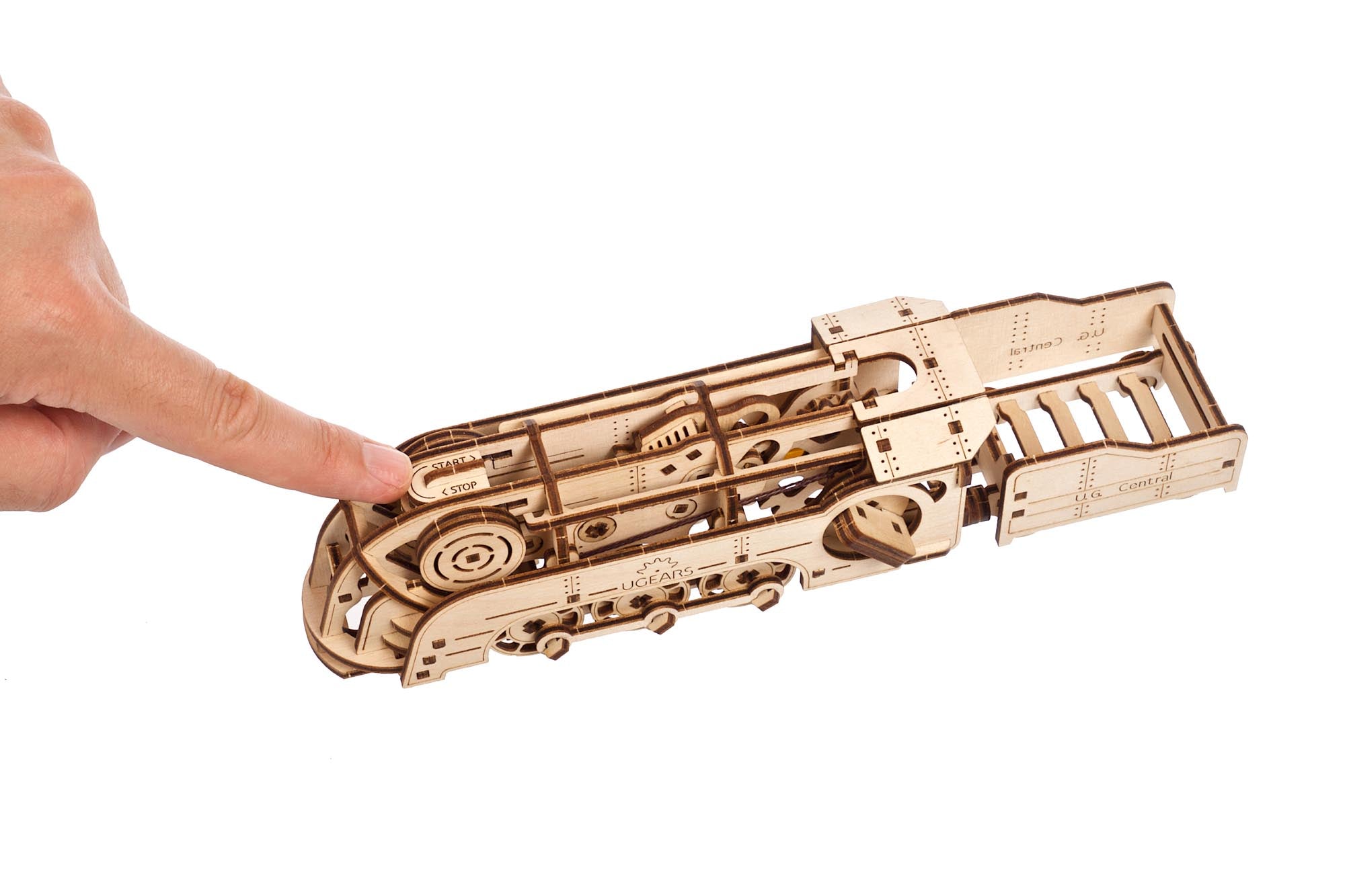 UGears Mechanical Model Mini Locomotive
