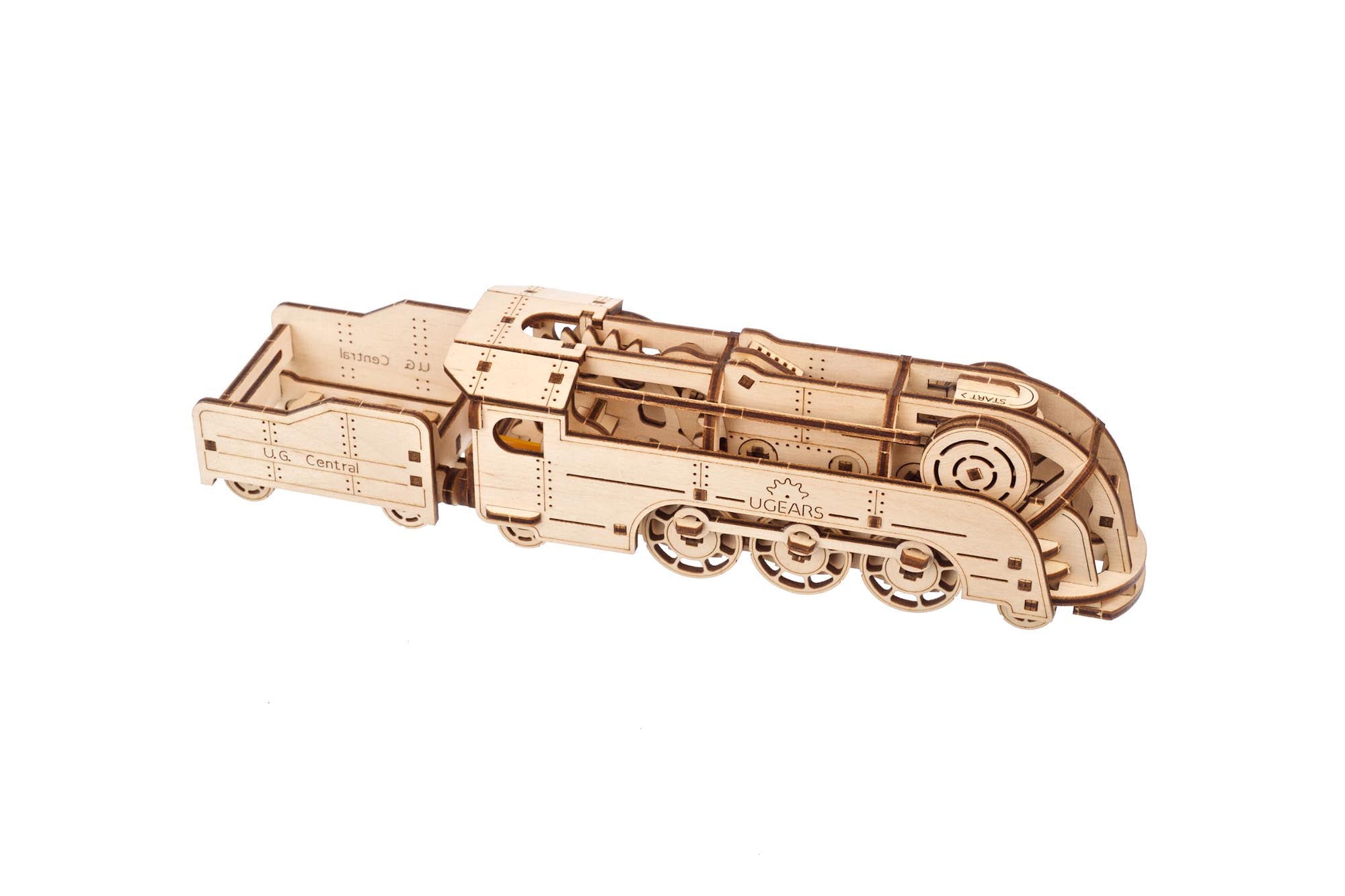 UGears Mechanical Model Mini Locomotive