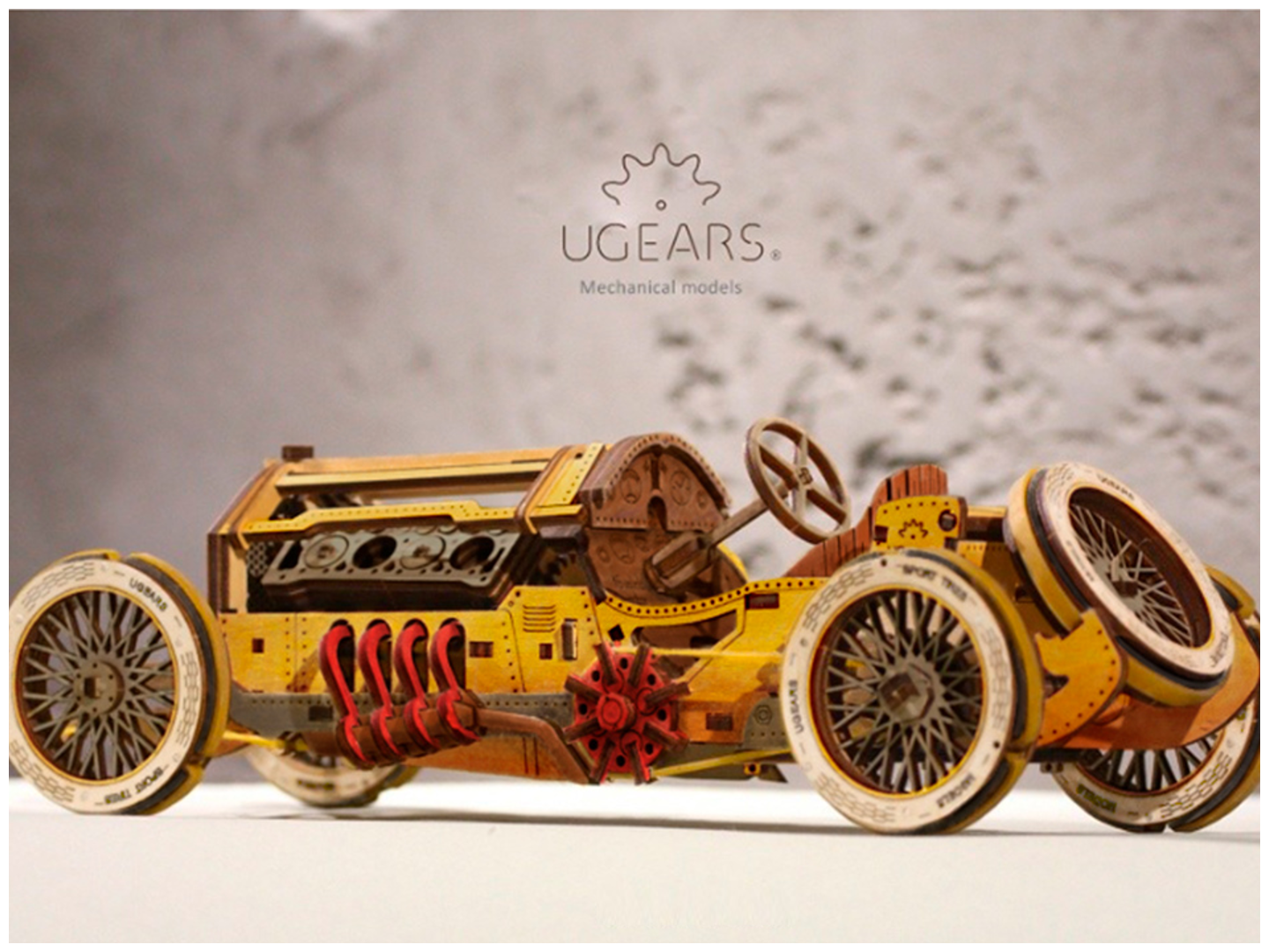 UGears Colors - Medium Gray