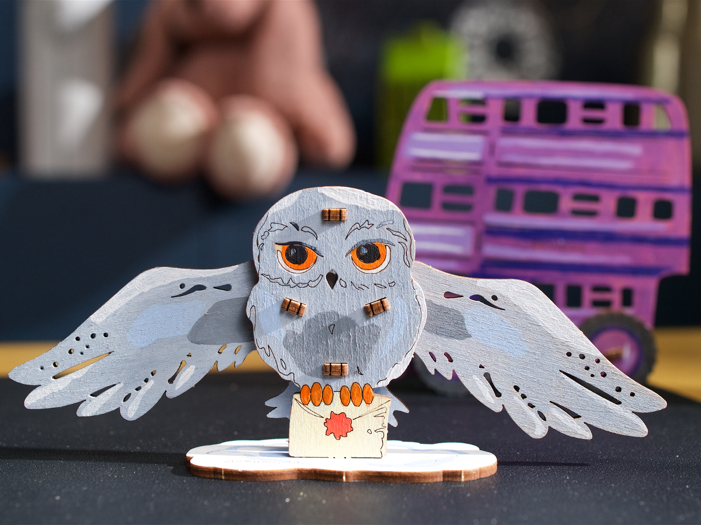 UGears 3D Coloring model - Hedwig™ Owl