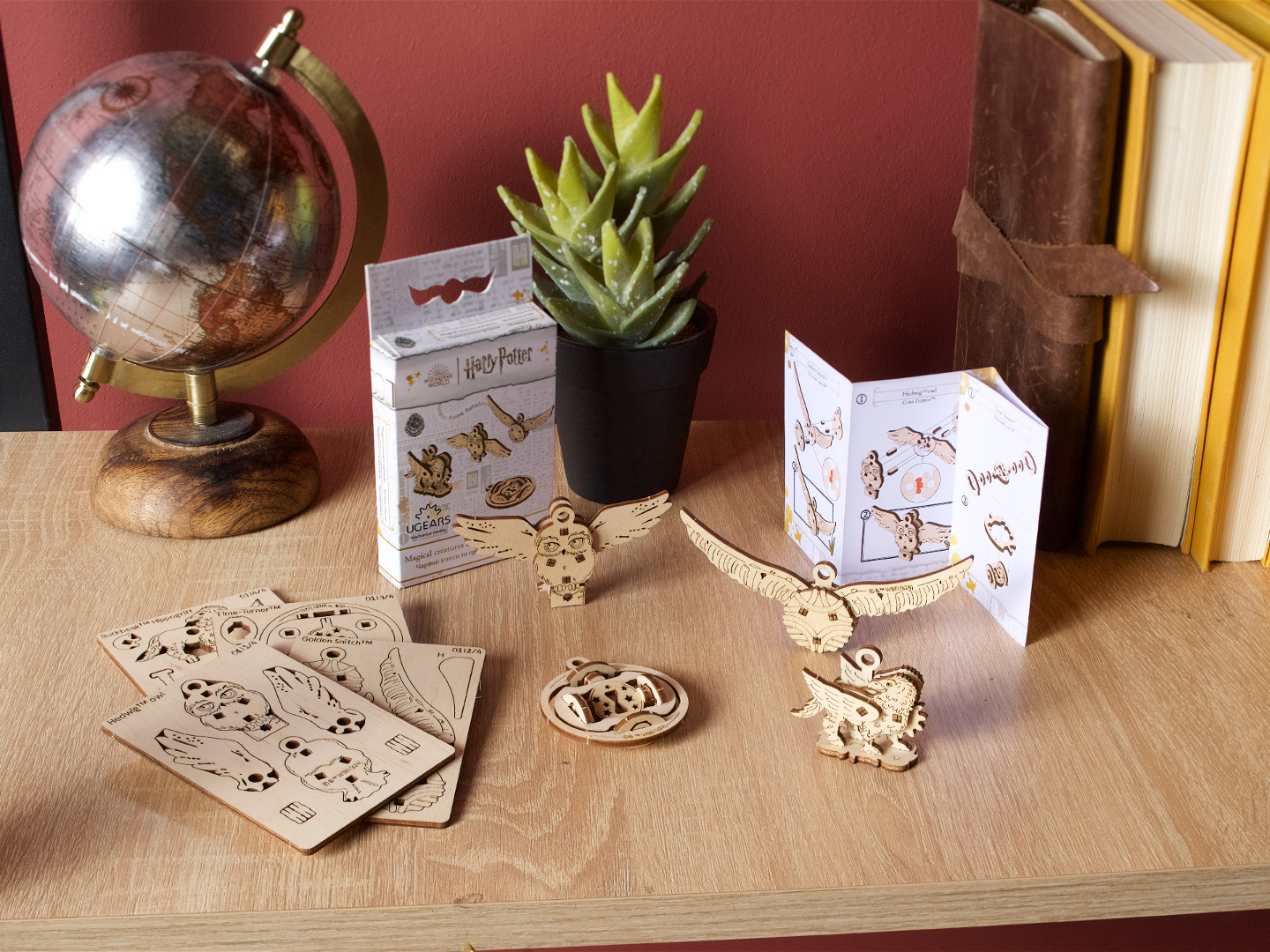 UGears U-Fidgets Magical creatures and items (4 pcs)