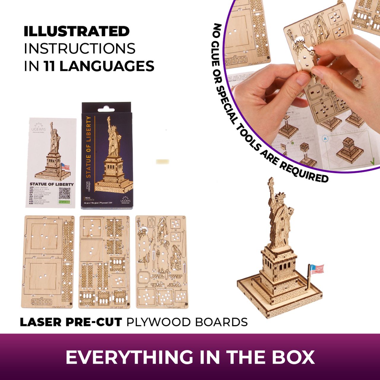UGears Statue of Liberty