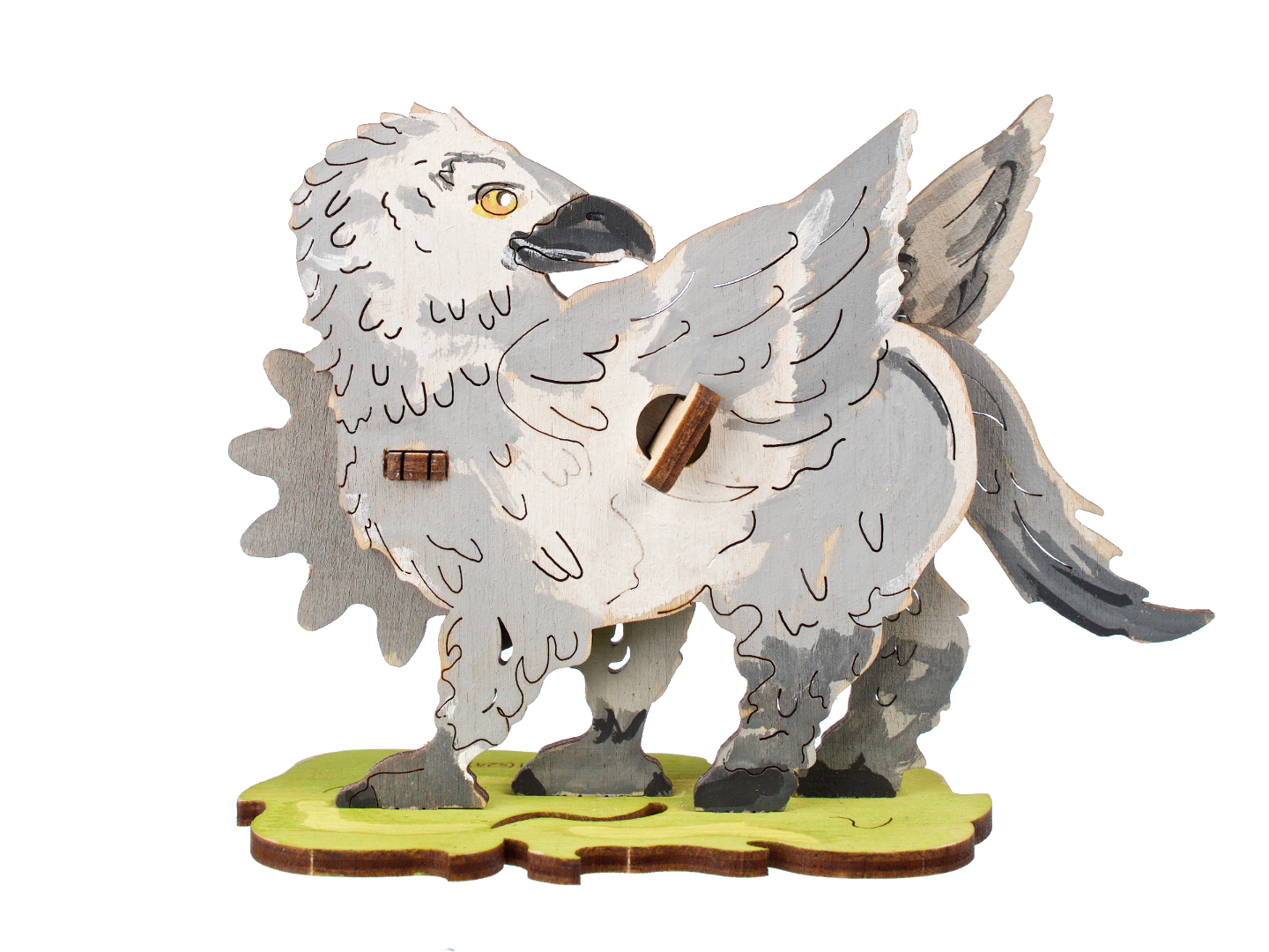 UGears 3D Coloring model - Buckbeak™ Hippogriff