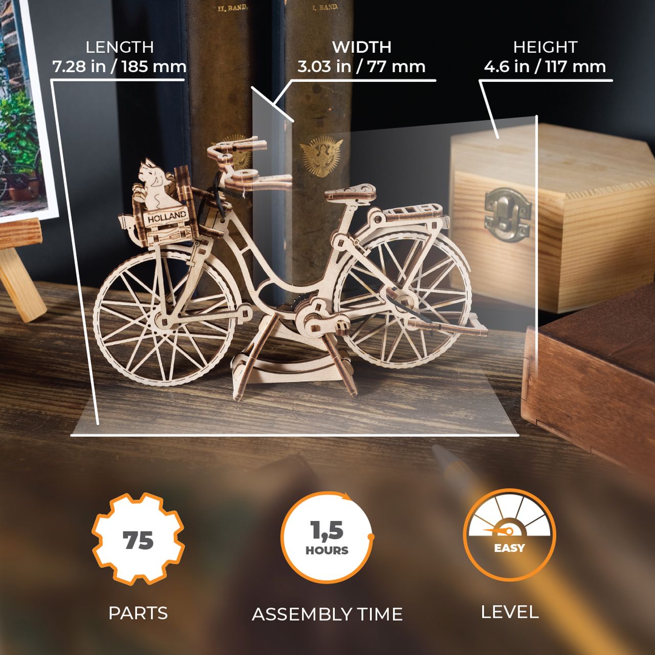 UGears Dutch Bicycle
