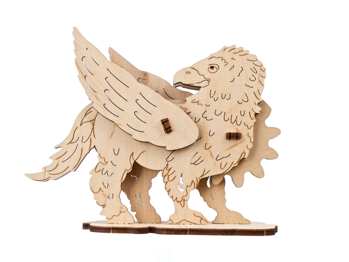 UGears 3D Coloring model - Buckbeak™ Hippogriff