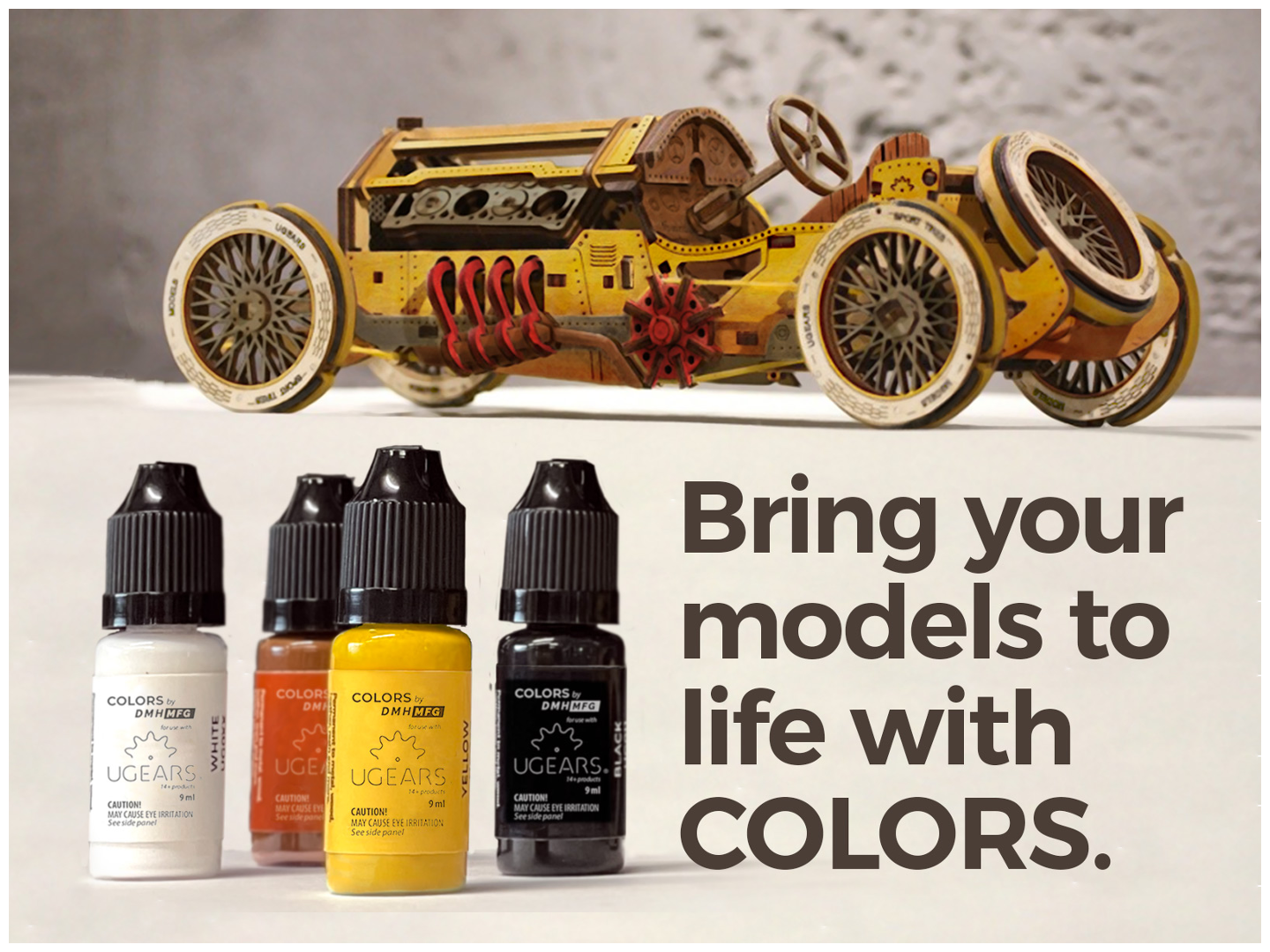 UGears Colors - Antique Gold