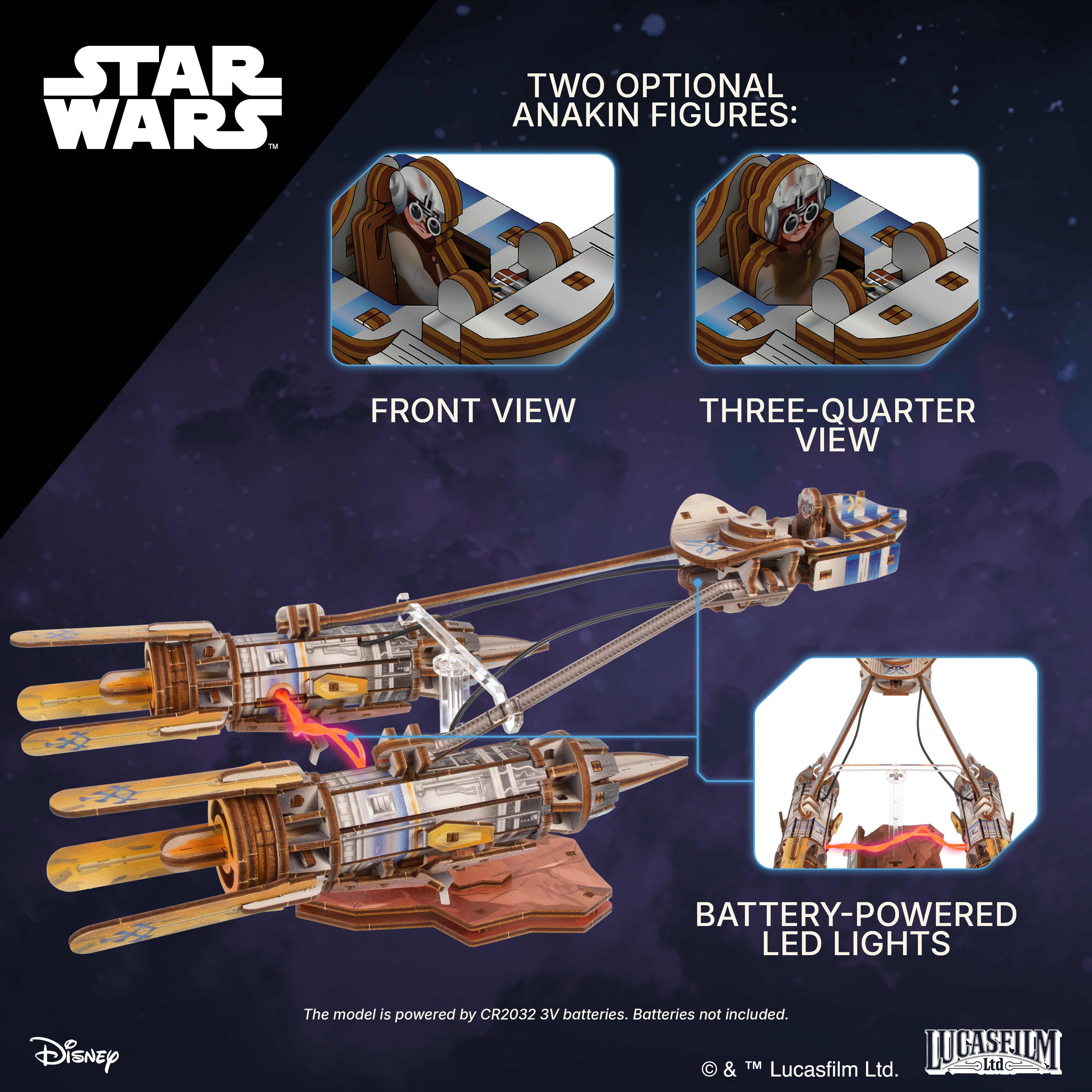 UGears Anakin Skywalker's Podracer™