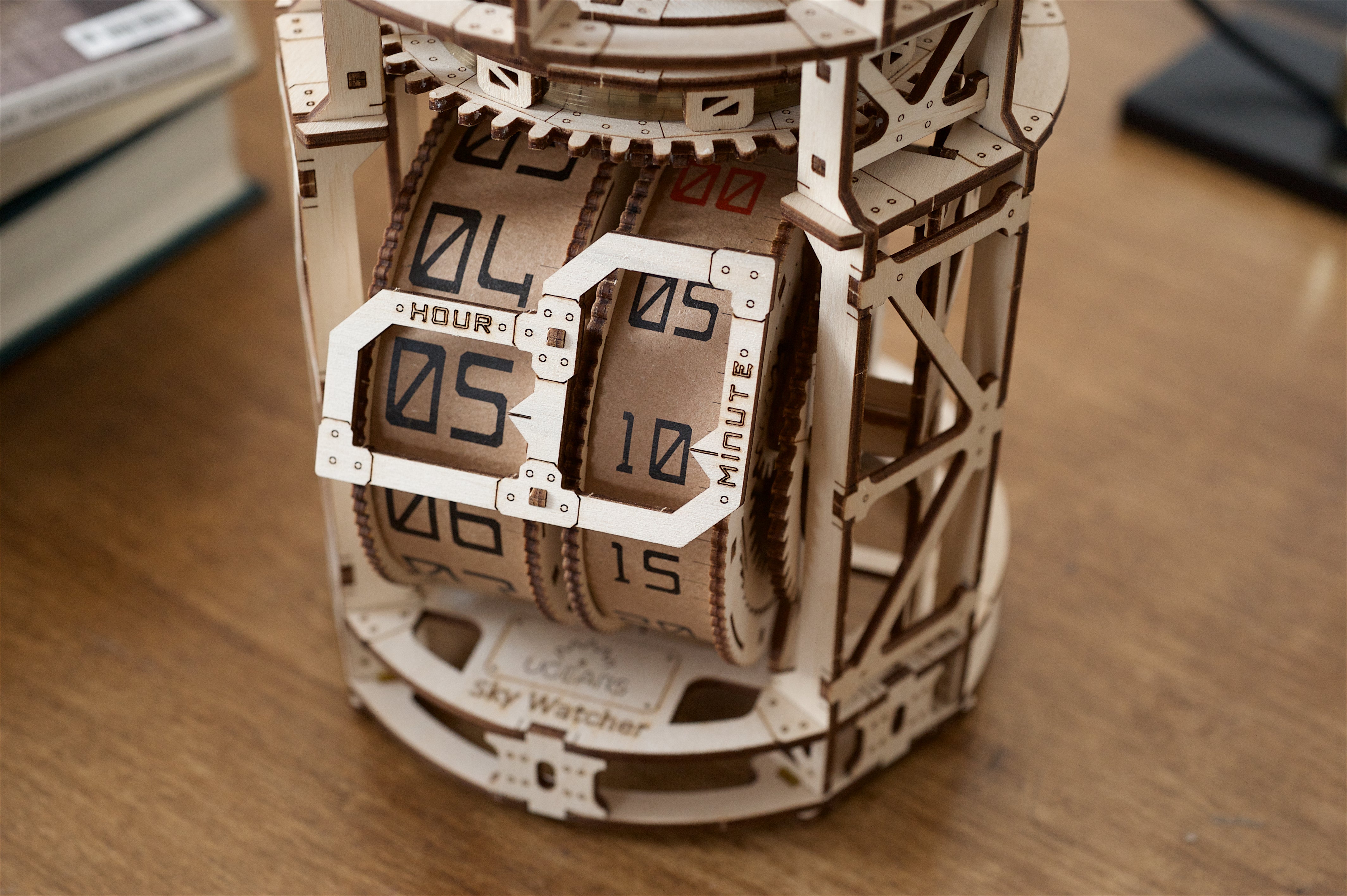 UGears Aero & Sky Watcher Tourbillon Table Clock (Winter Set)