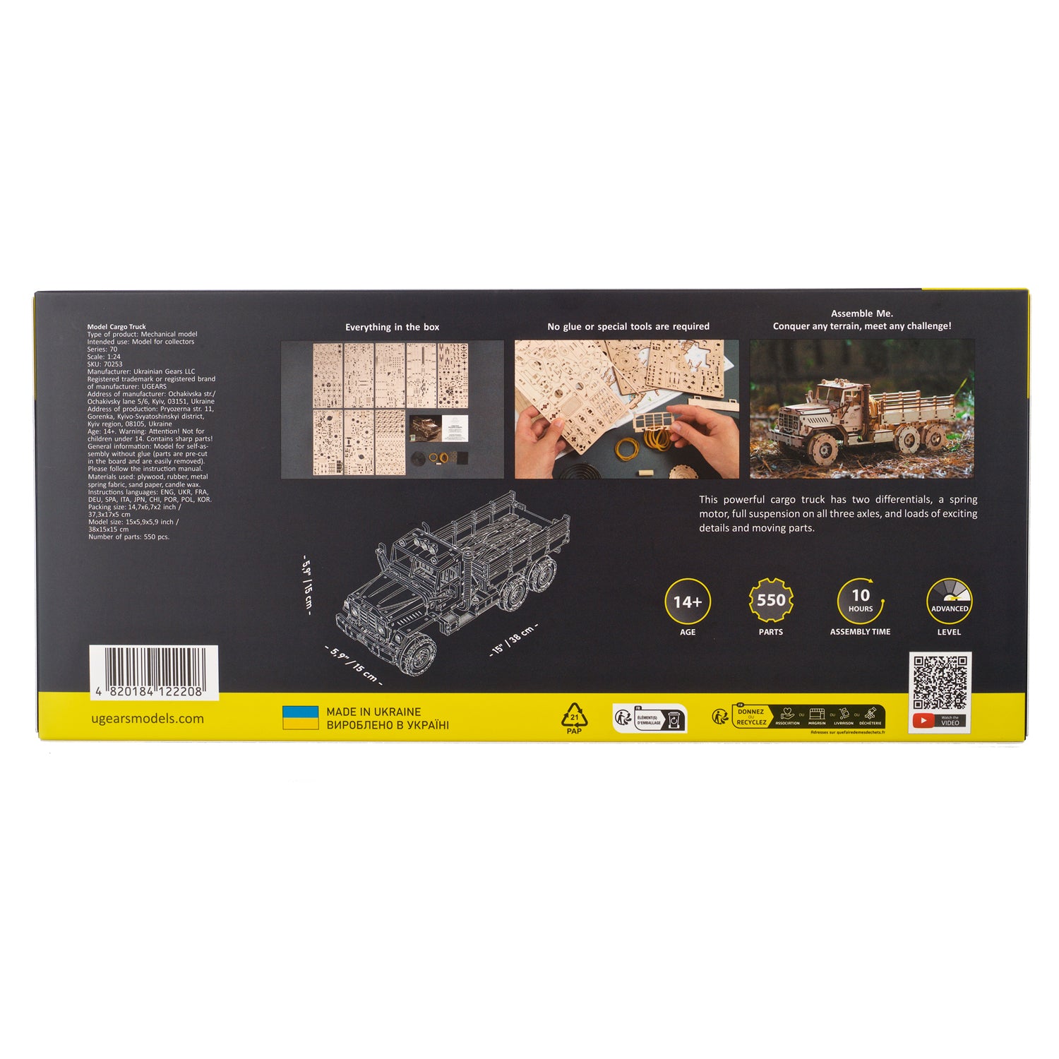 UGears Cargo Truck