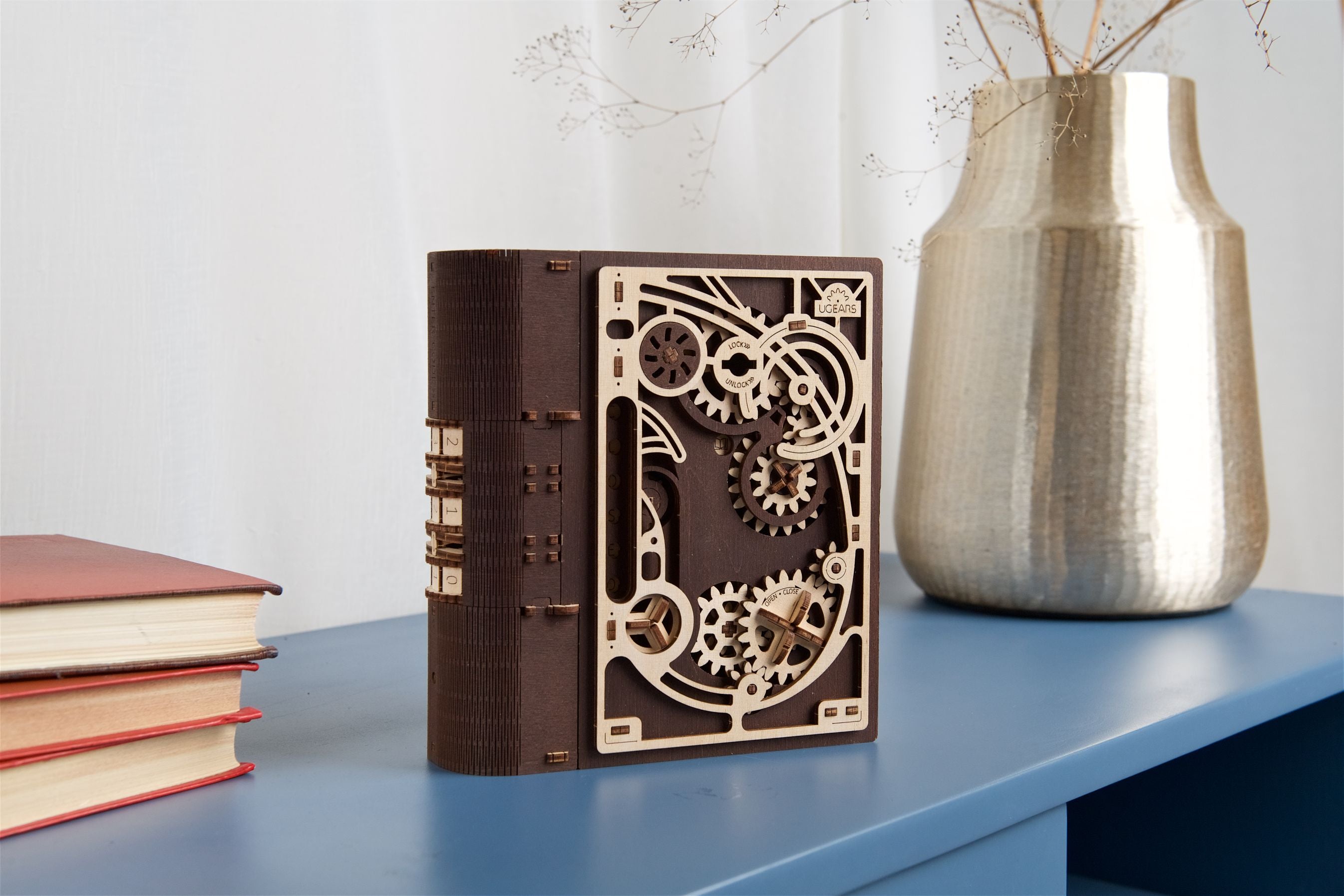 UGEARS Caja antigua 3D rompecabezas de madera para adultos, kits de modelos de madera para adultos, caja de rompecabezas, kits de bricolaje para modelos mecánicos para adultos, rompecabezas de cerebro UGEARS Caja antigua 3D rompecabezas de madera para adultos, kits de modelos de madera para adultos, caja de rompecabezas, kits de bricolaje para modelos mecánicos para adultos, rompecabezas de cerebro