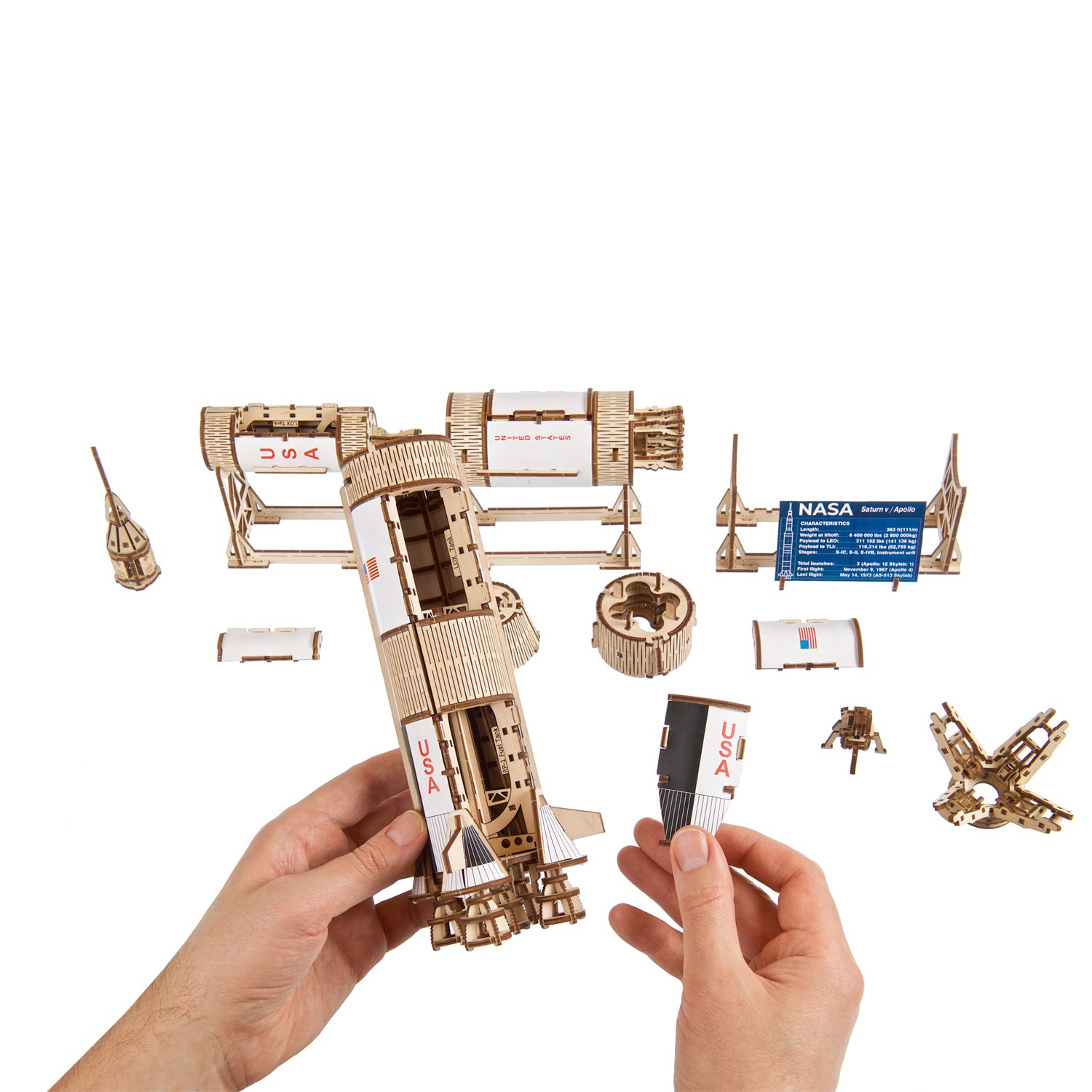 UGears NASA Saturn V