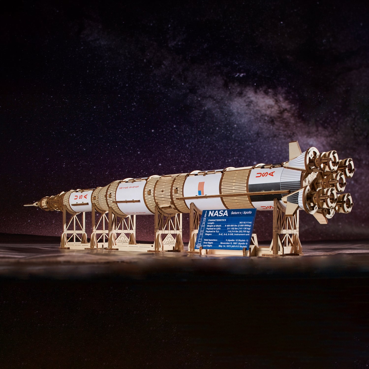 UGears NASA Saturn V