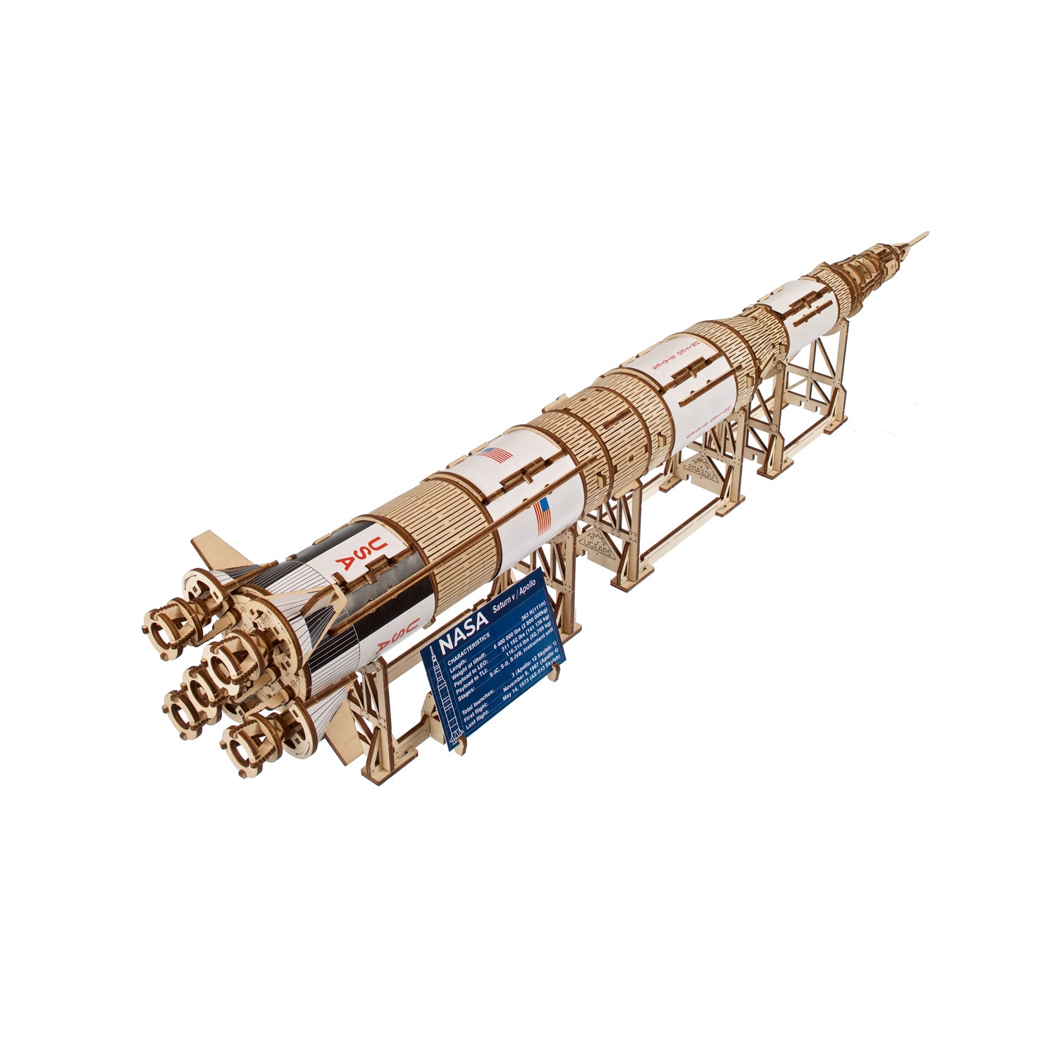 UGears NASA Saturn V