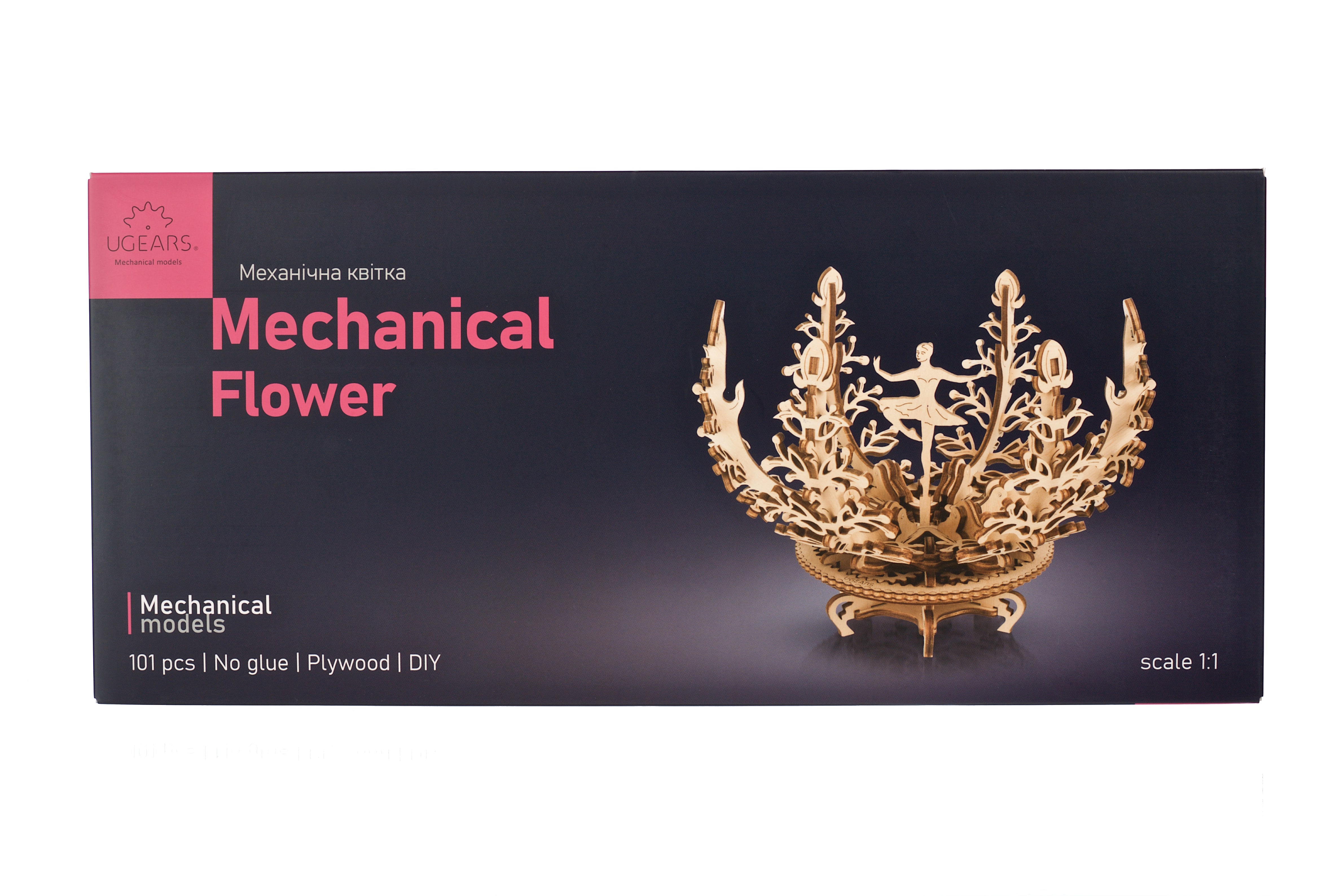 UGears Mechanical Flower