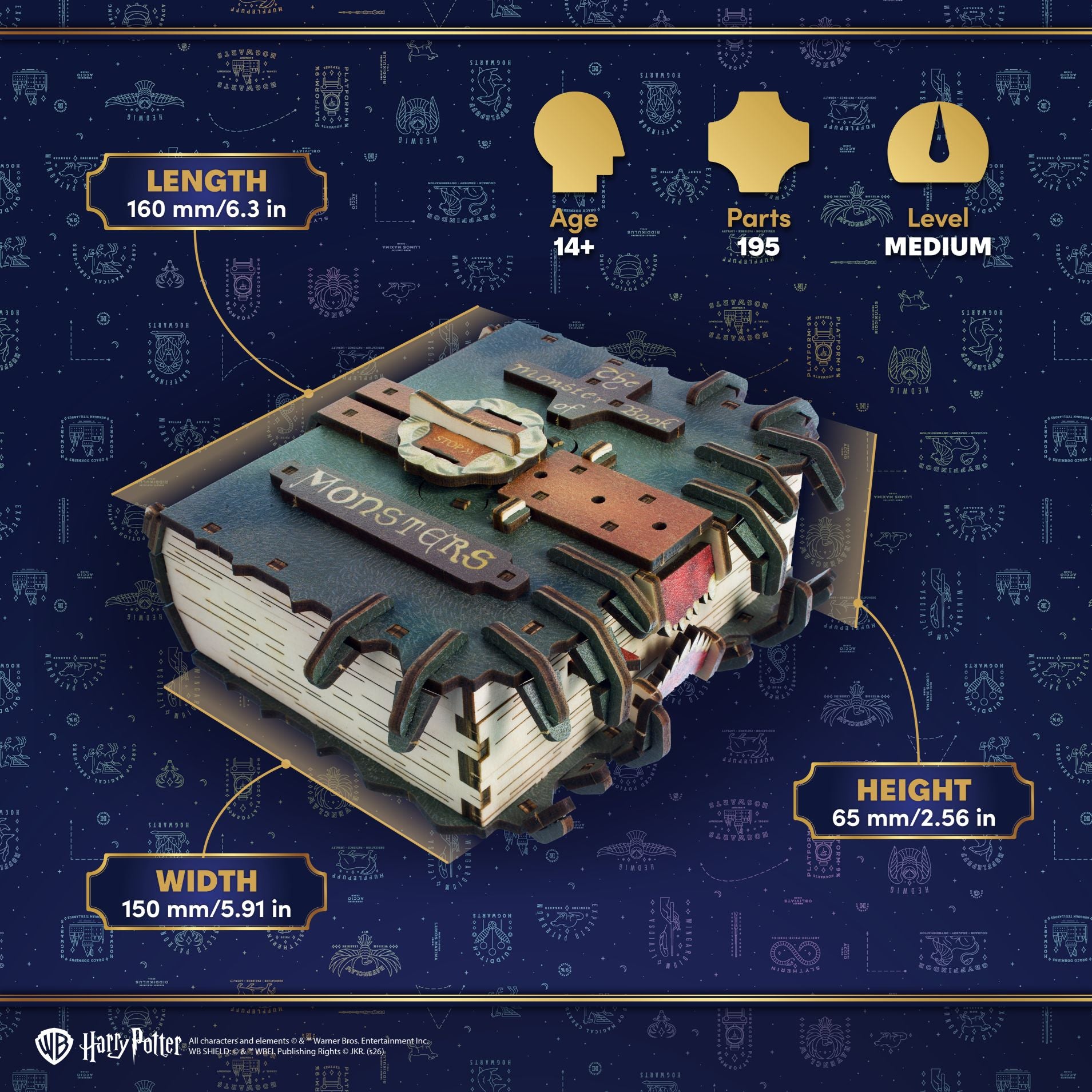 UGears Monster Book of Monsters