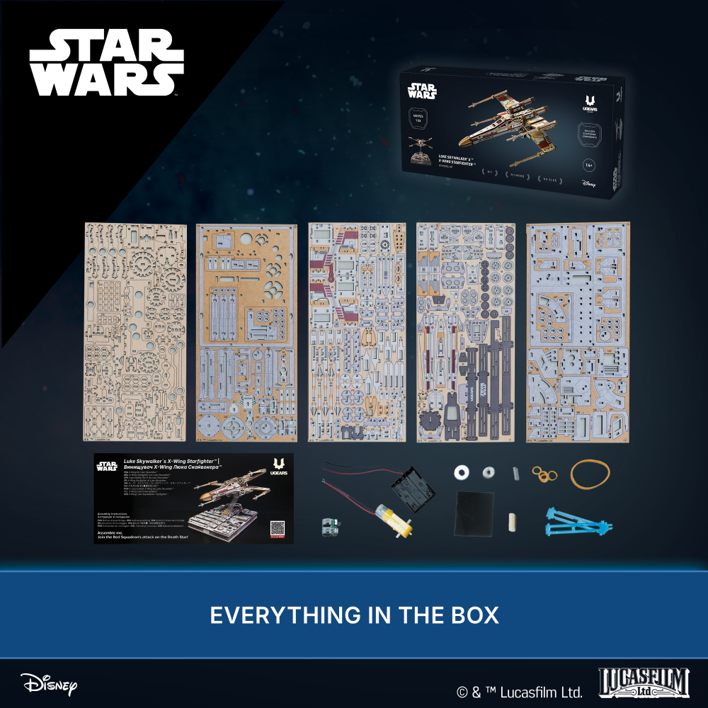 UGears Luke Skywalker's™ X-Wing Starfighter™