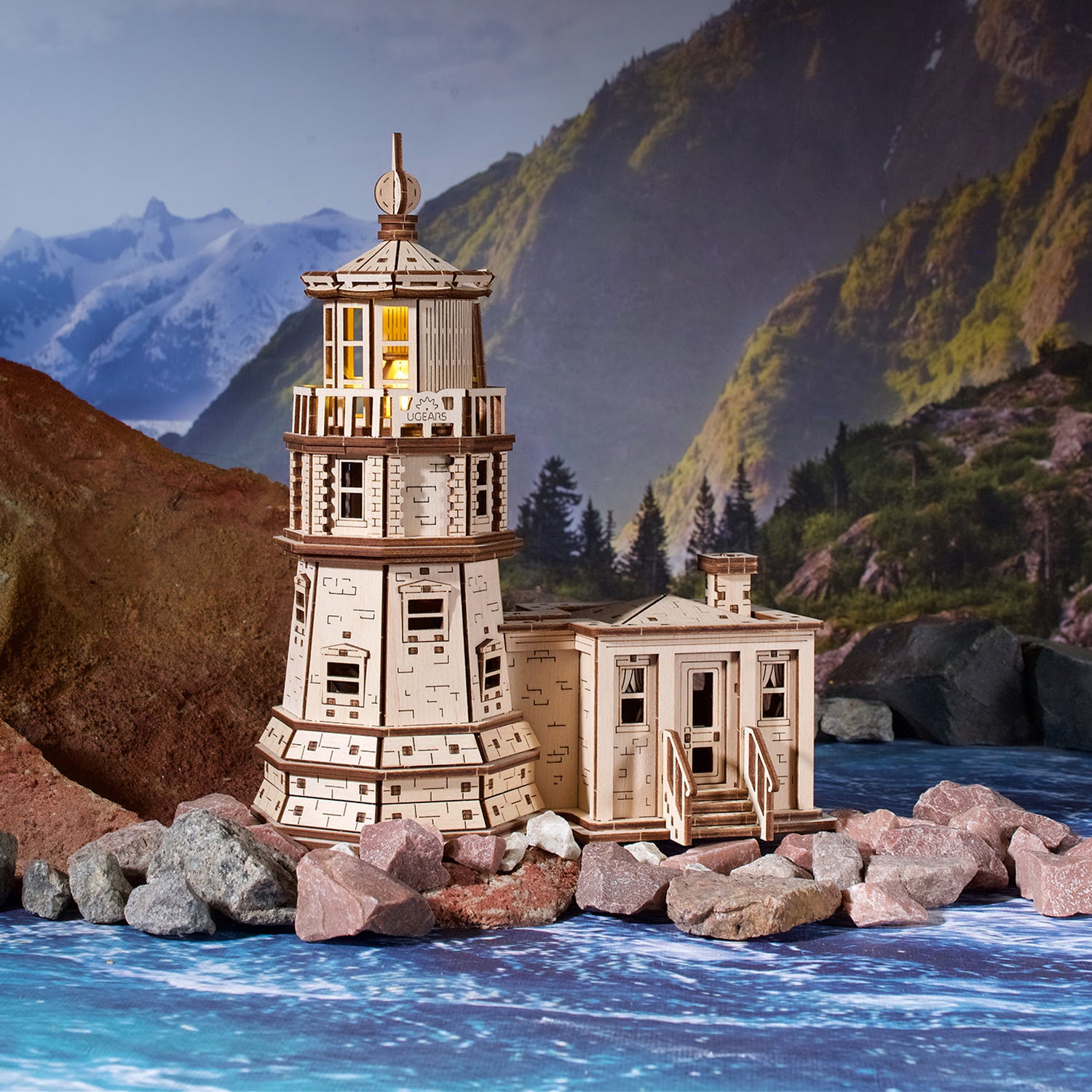 UGears Split Rock Lighthouse – UGears US | Ukidz LLC