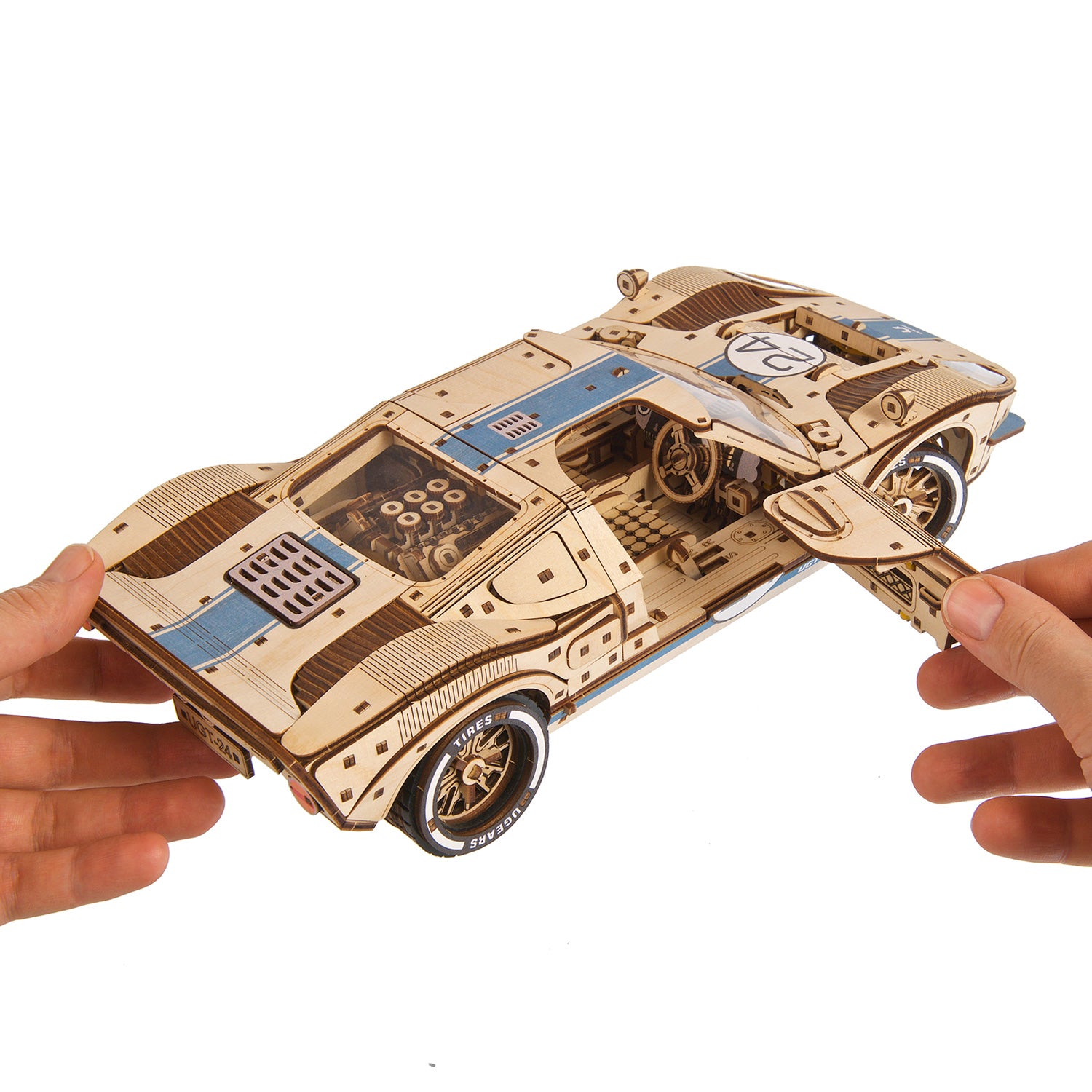 UGT-24 Voiture d'Endurance - Puzzle 3D mécanique en bois Ugears UGT-24 Voiture d'Endurance - Puzzle 3D mécanique en bois Ugears