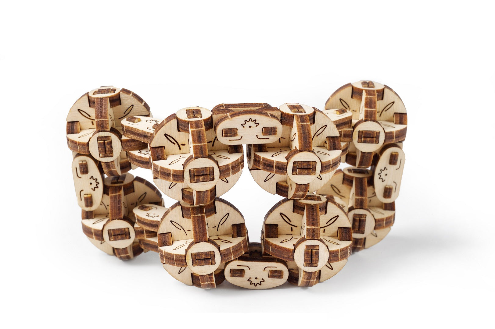 UGears Mechanical Model Flexi Cubus