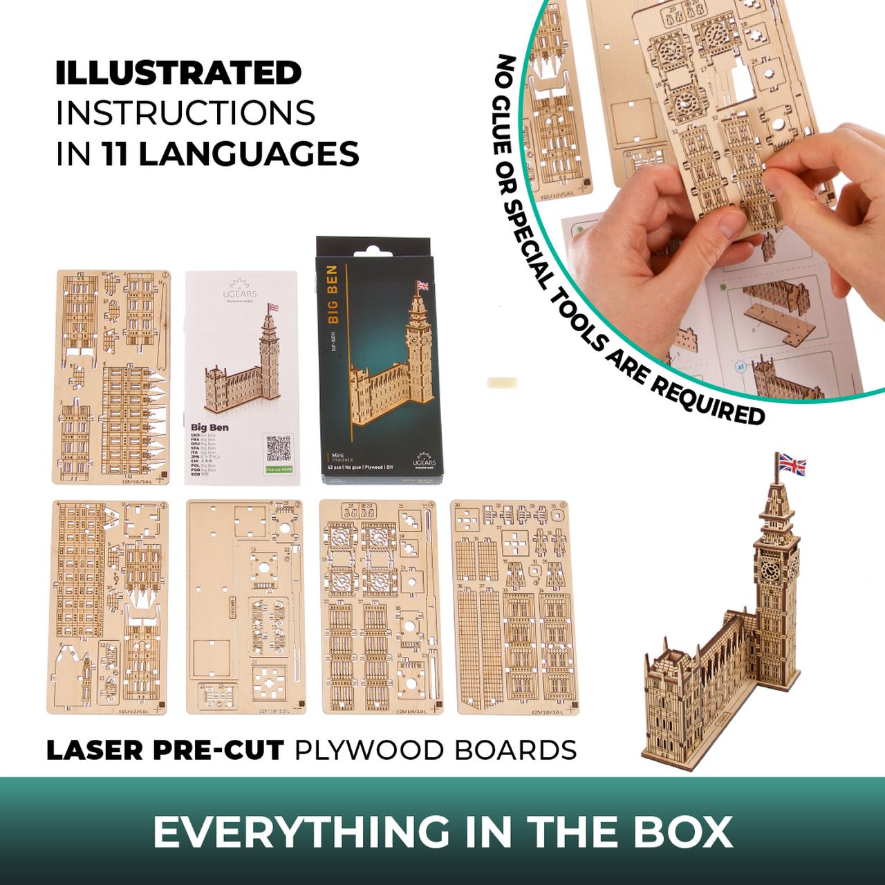 UGears Big Ben