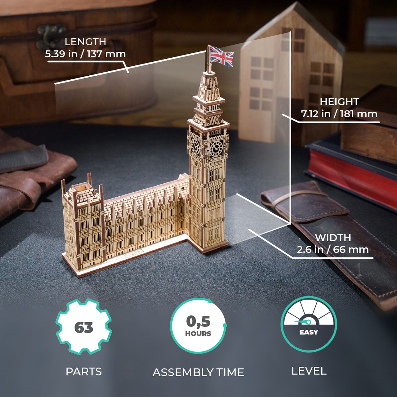 UGears Big Ben