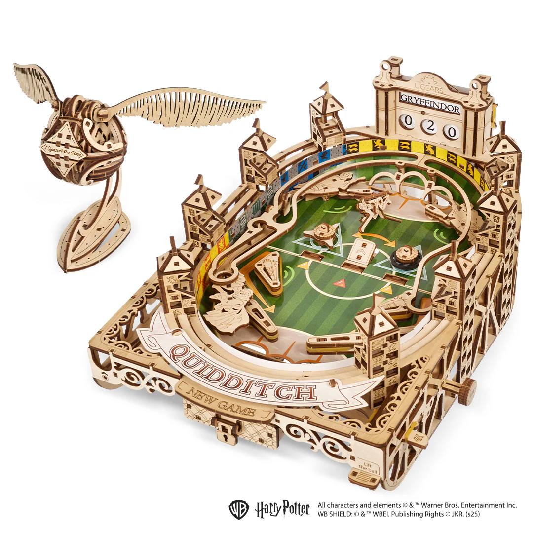 UGears Quidditch™ Pinball + UGears Golden Snitch™