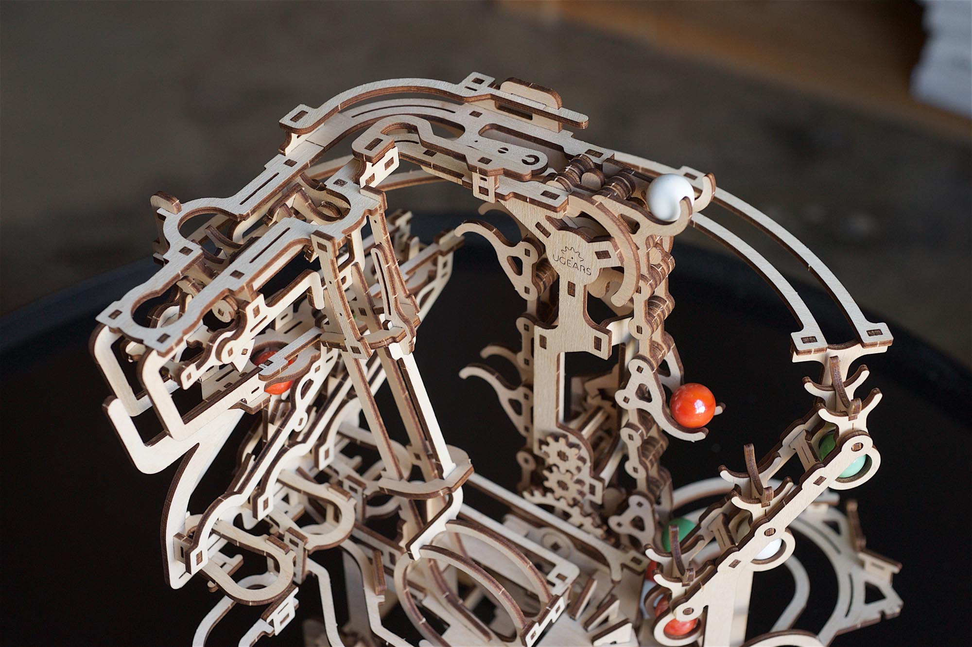 UGears-Mechanical-Model-Marble-Run-Chain-Hoist