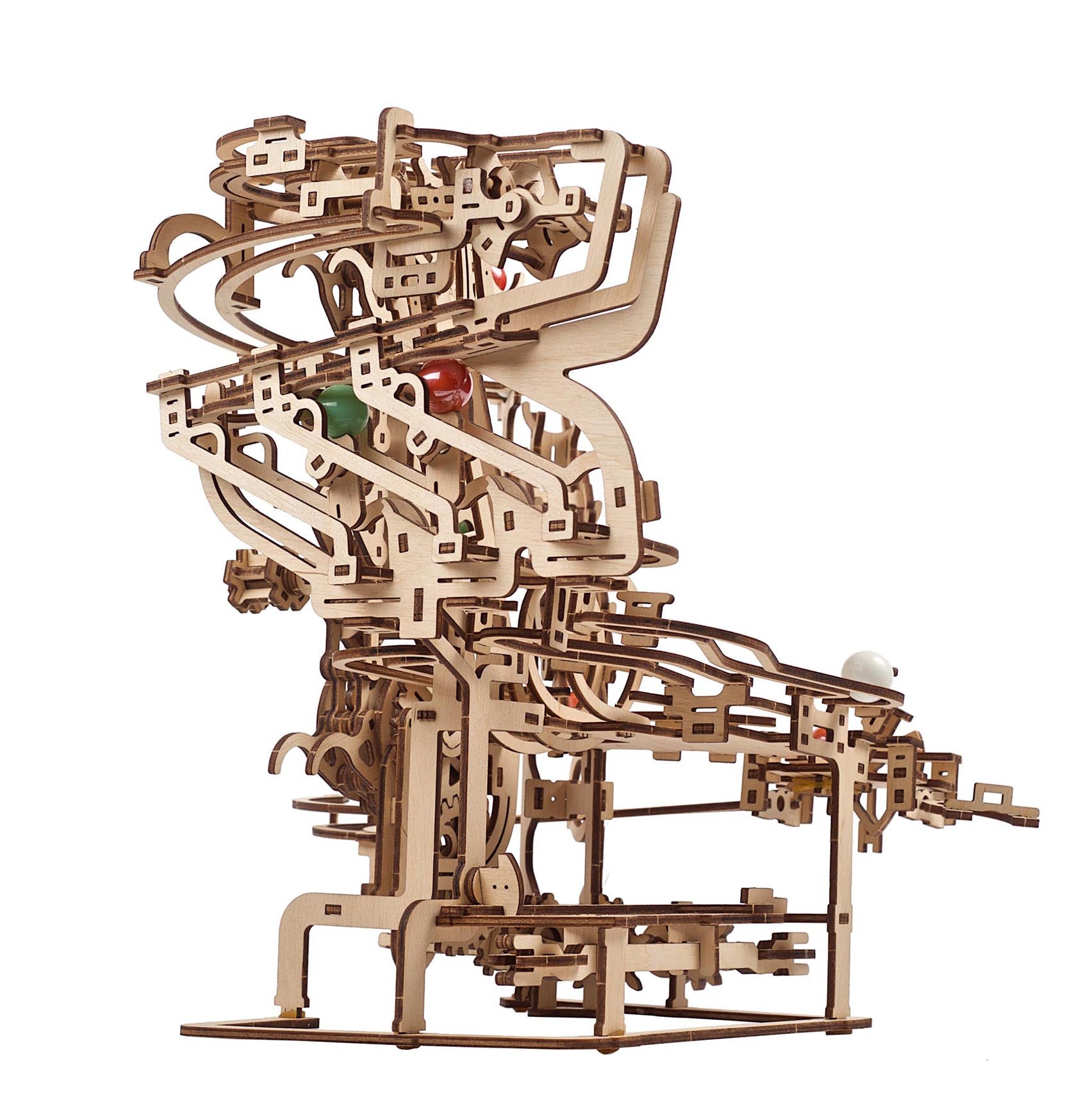 UGears-Mechanical-Model-Marble-Run-Chain-Hois