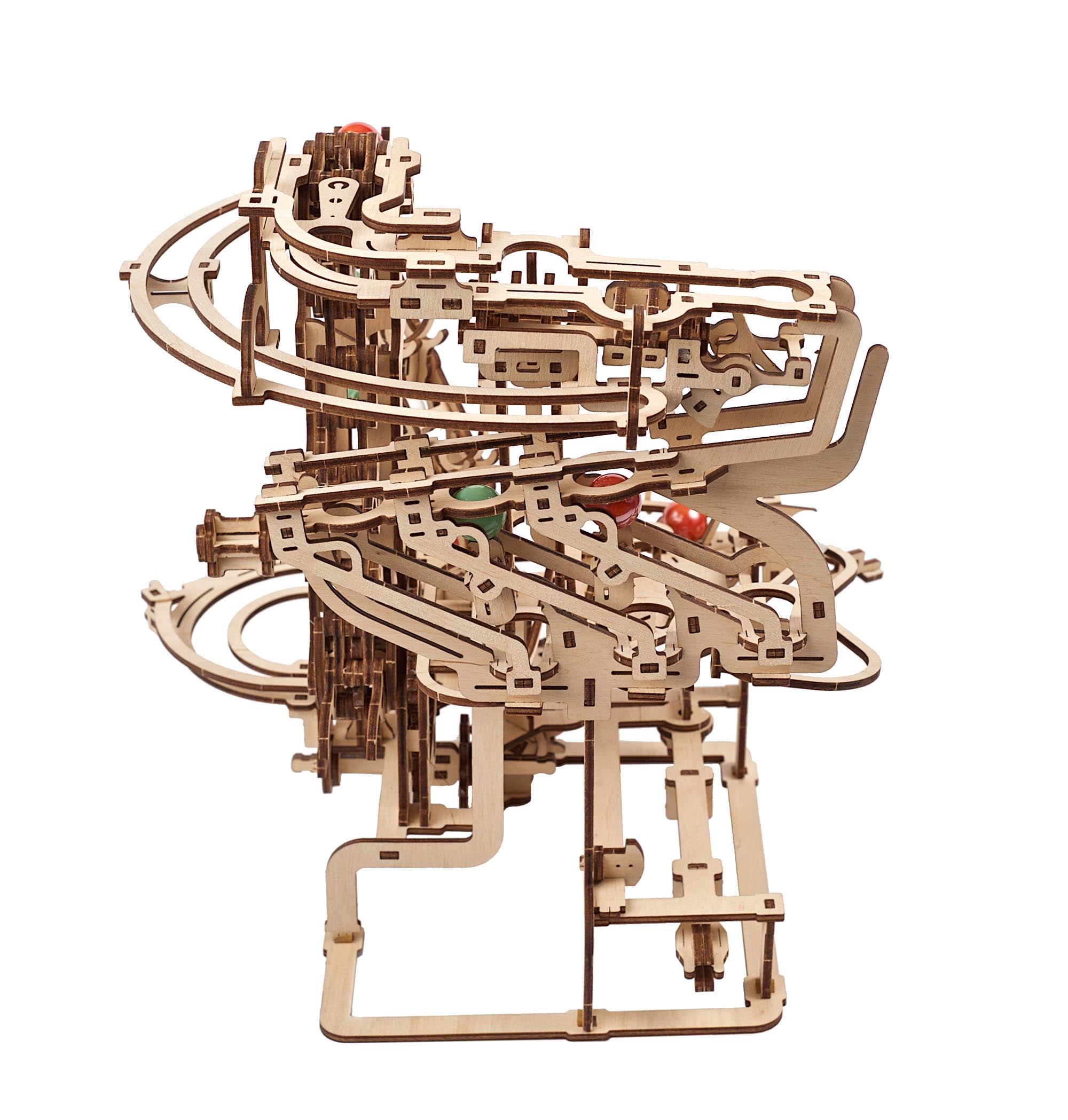 UGears-Mechanical-Model-Marble-Run-Chain-Hoist