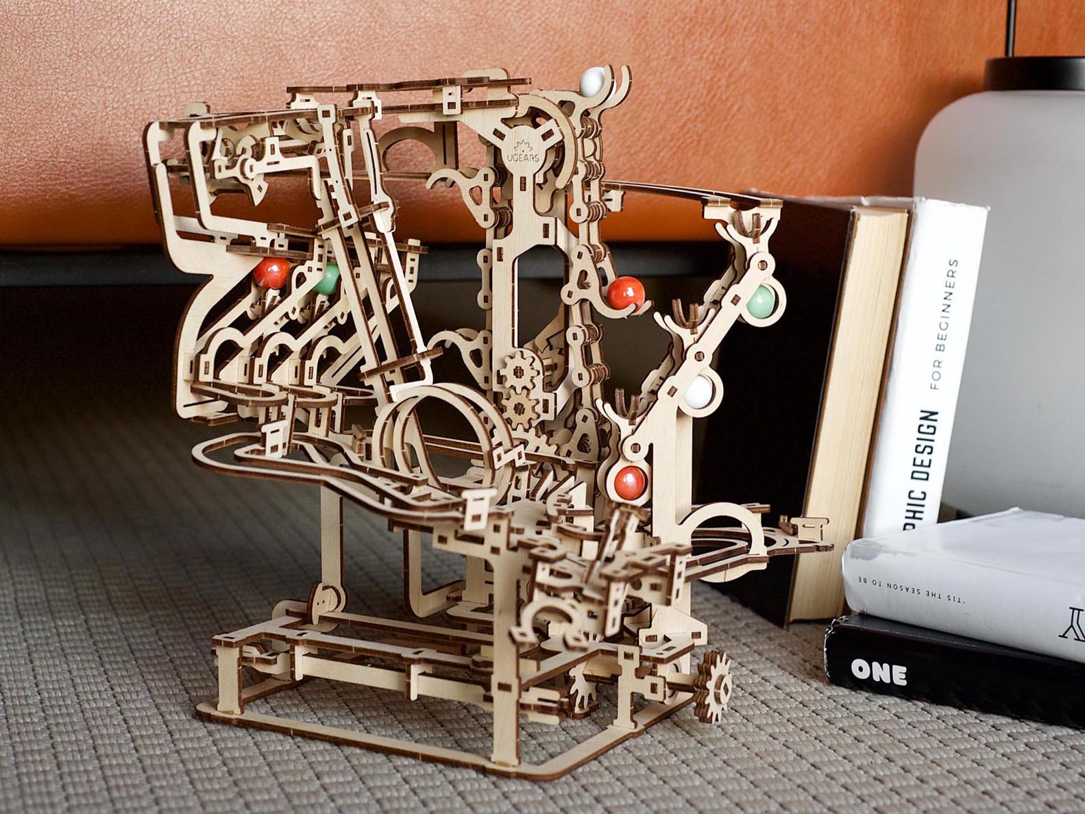 UGears-Mechanical-Model-Marble-Run-Chain-Hoist