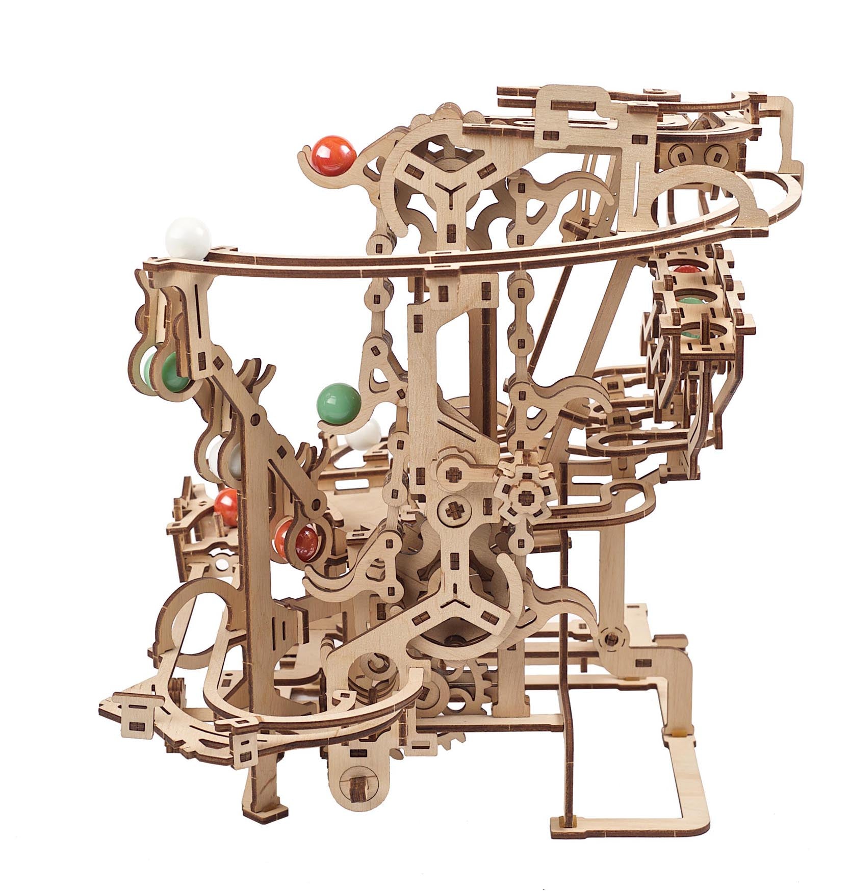 UGears-Mechanical-Model-Marble-Run-Chain-Hoist