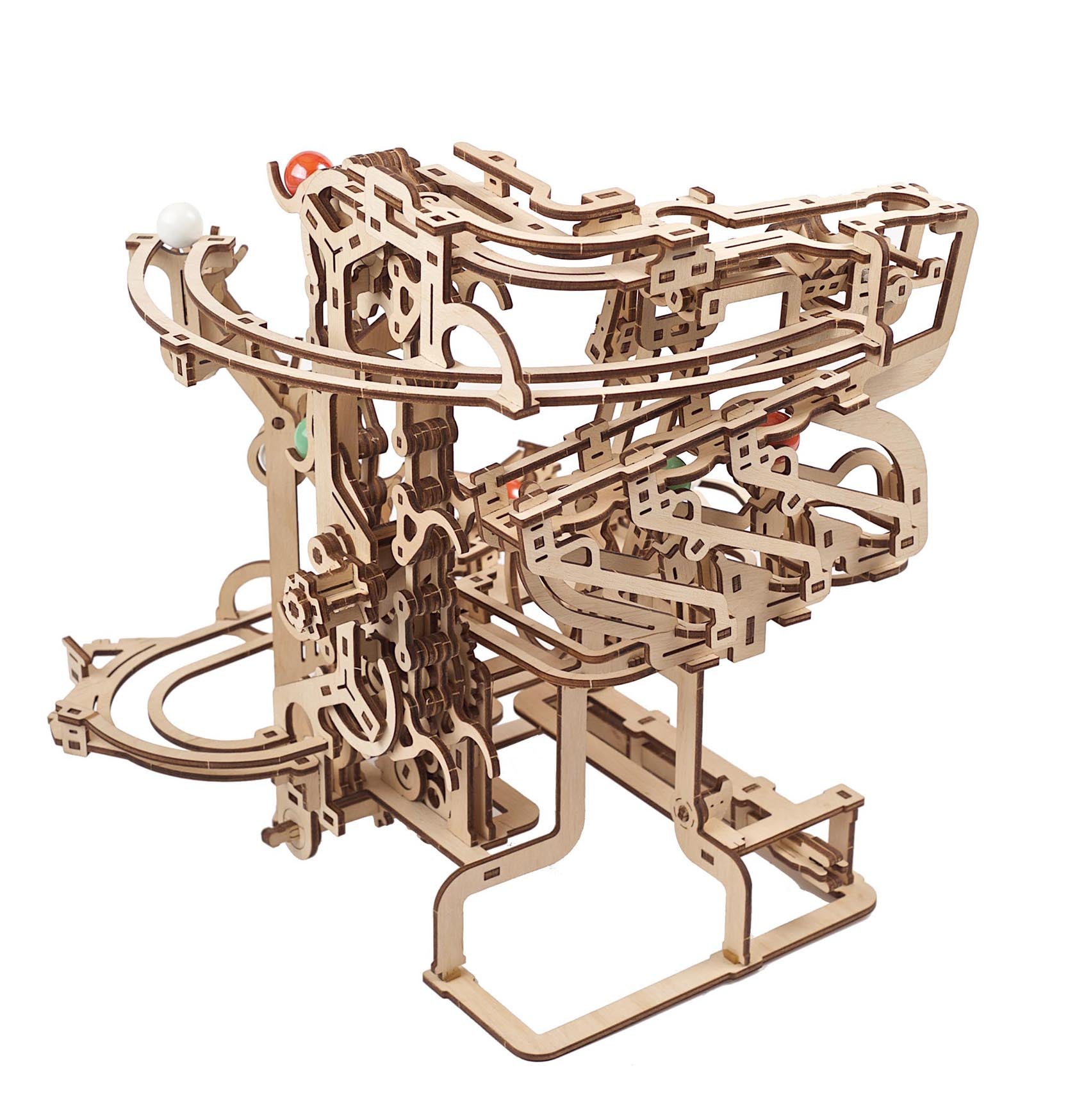 UGears-Mechanical-Model-Marble-Run-Chain-Hoist