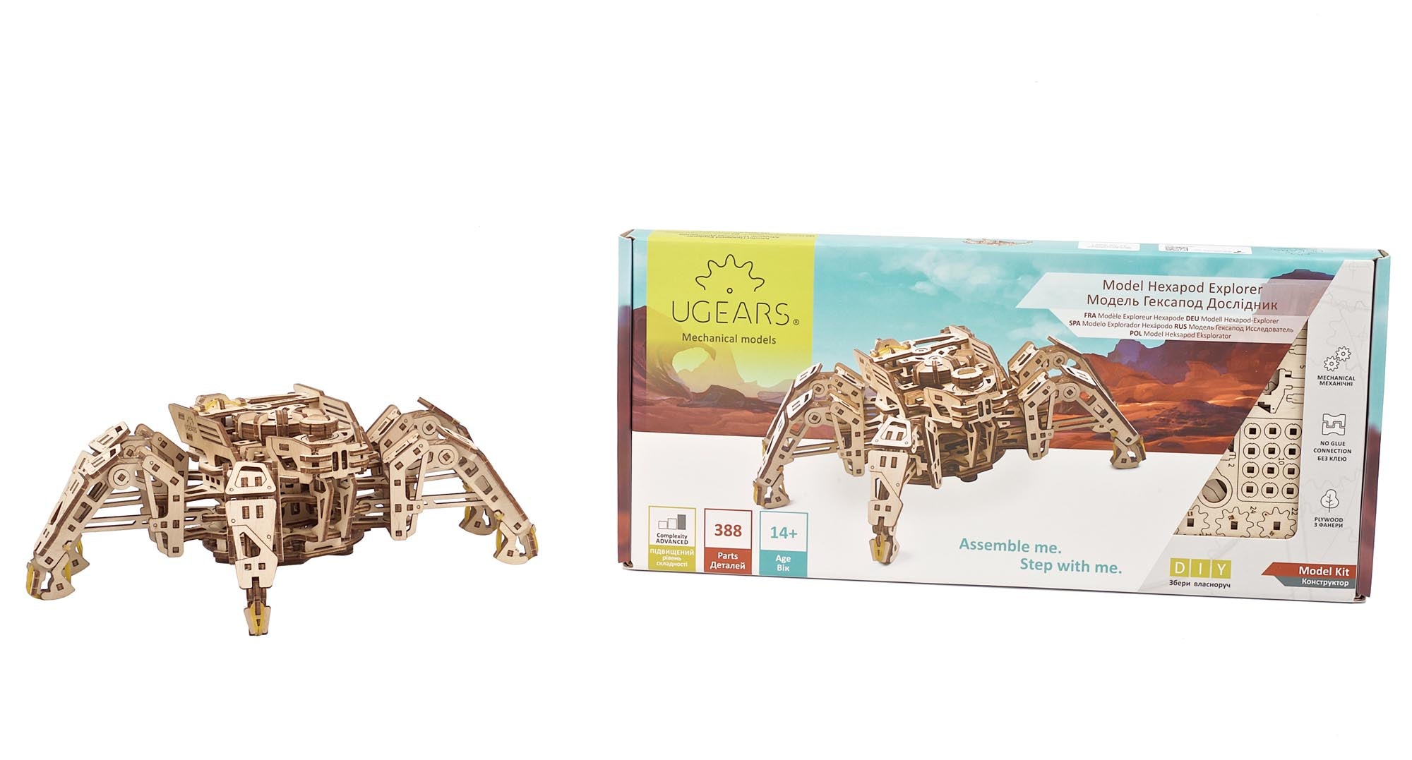 UGears Mechanical Model Hexapod Explorer