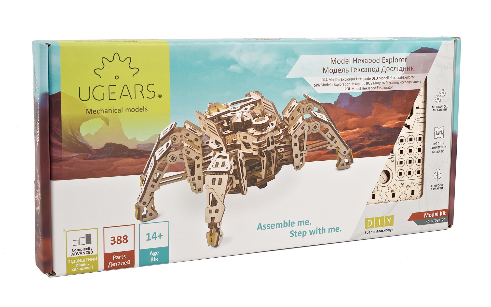 UGears Mechanical Model Hexapod Explorer