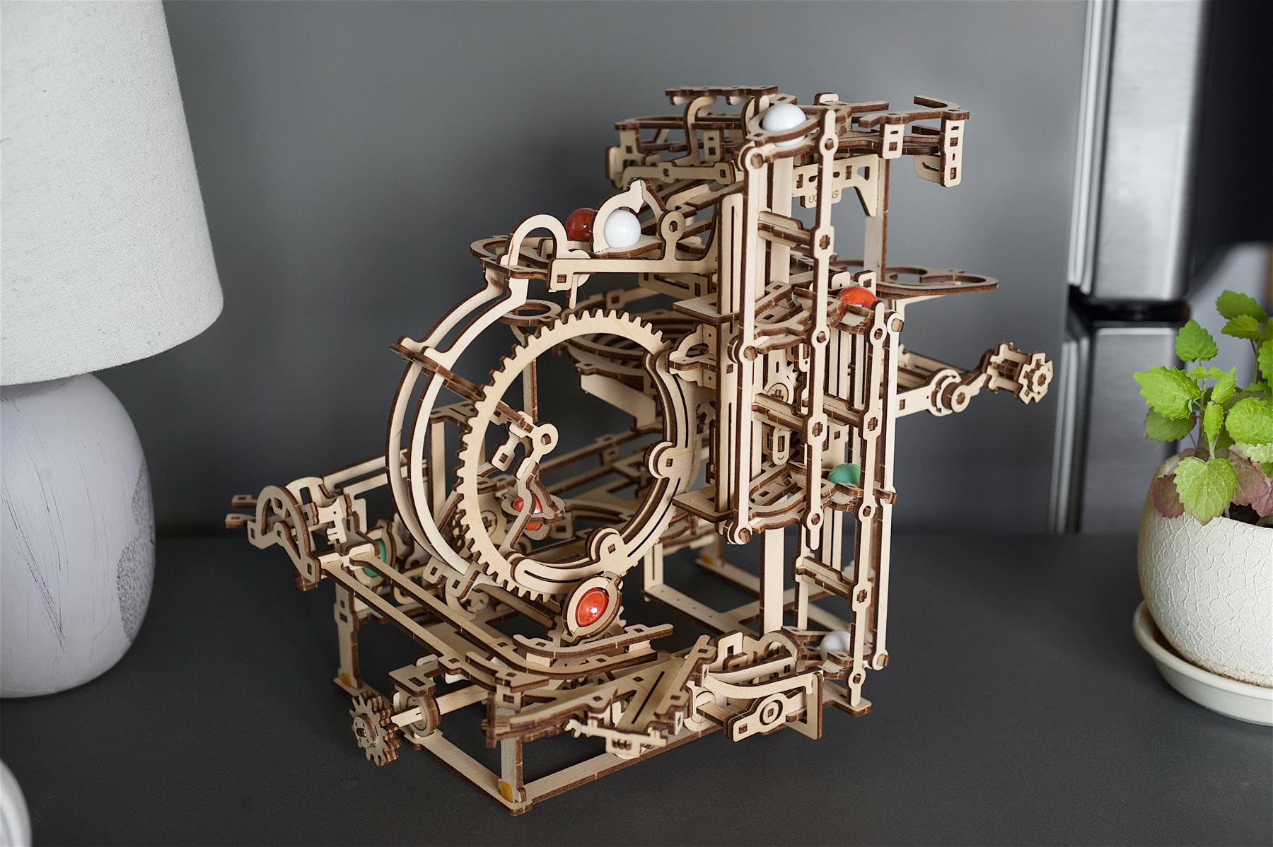 UGears Marble Run Stepped Hoist