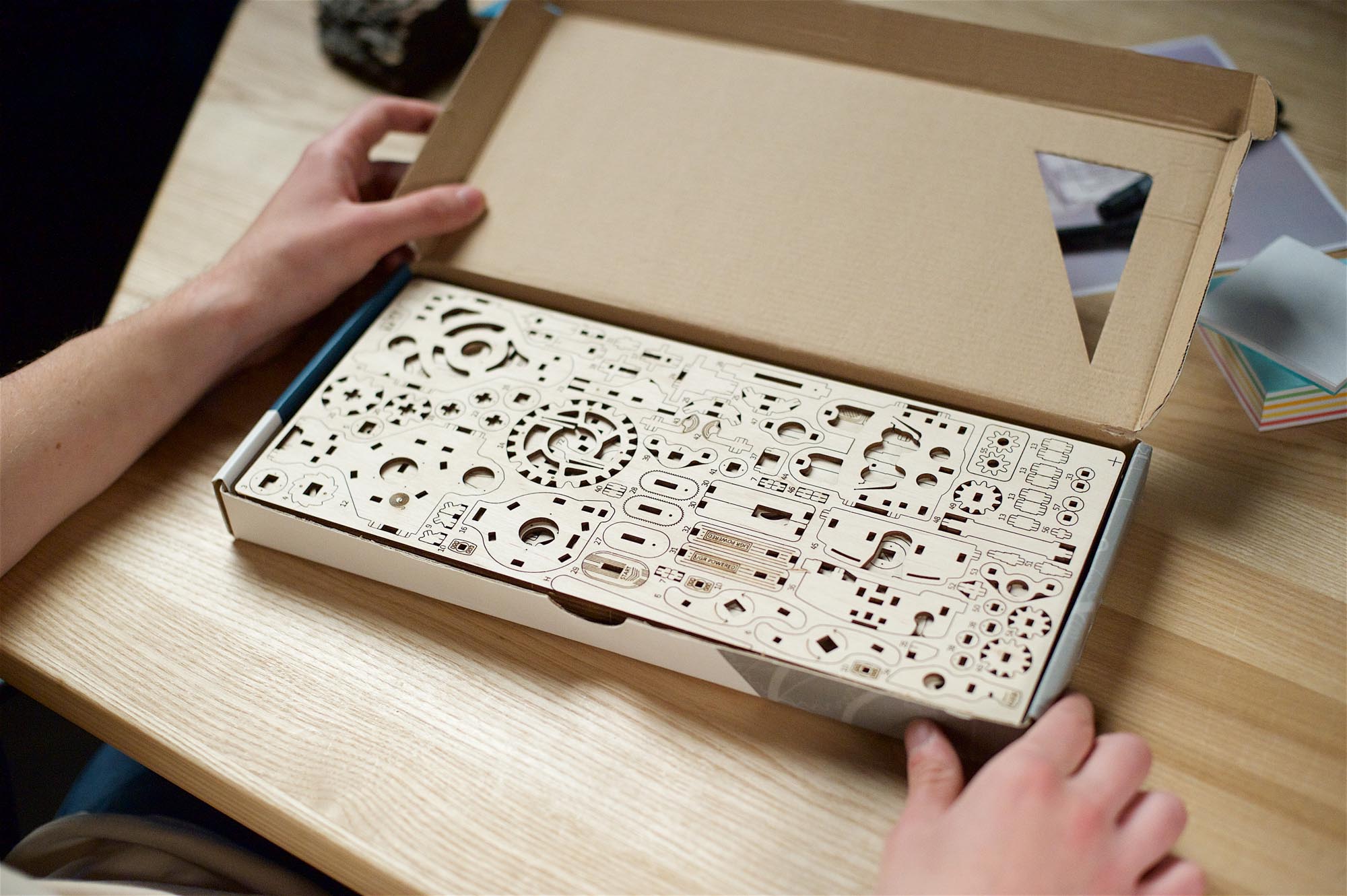 UGears Drift Cobra Racing Car Mechanical Model