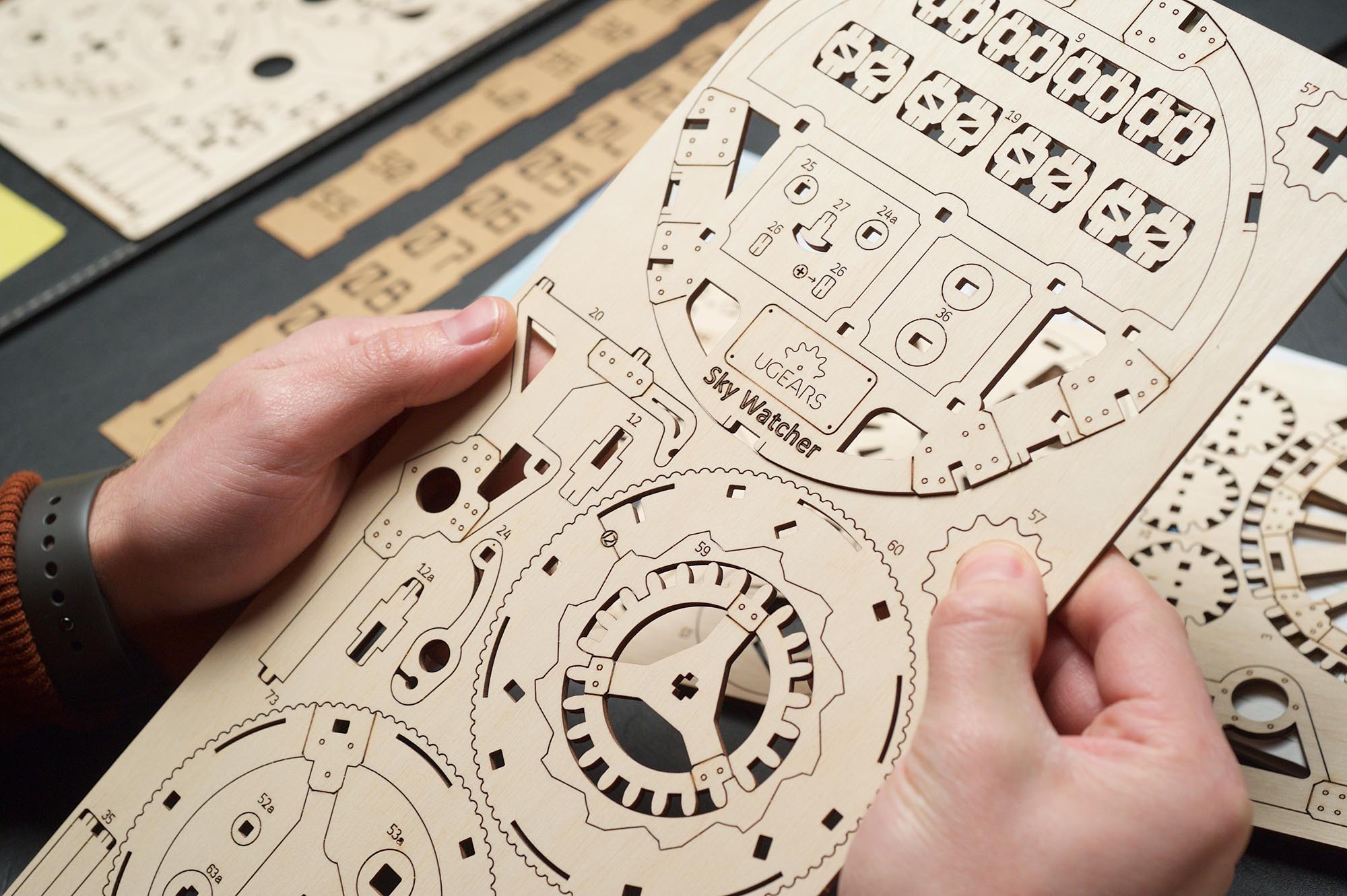 UGears Sky Watcher Tourbillon Table Clock