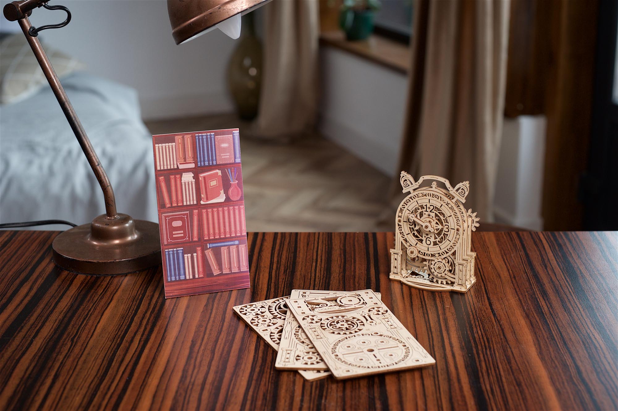 UGears Vintage Alarm Clock