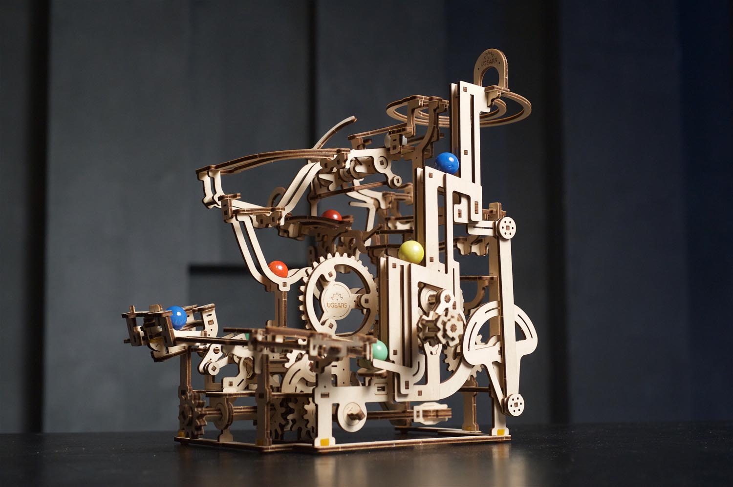 UGears Marble Run Tiered Hoist