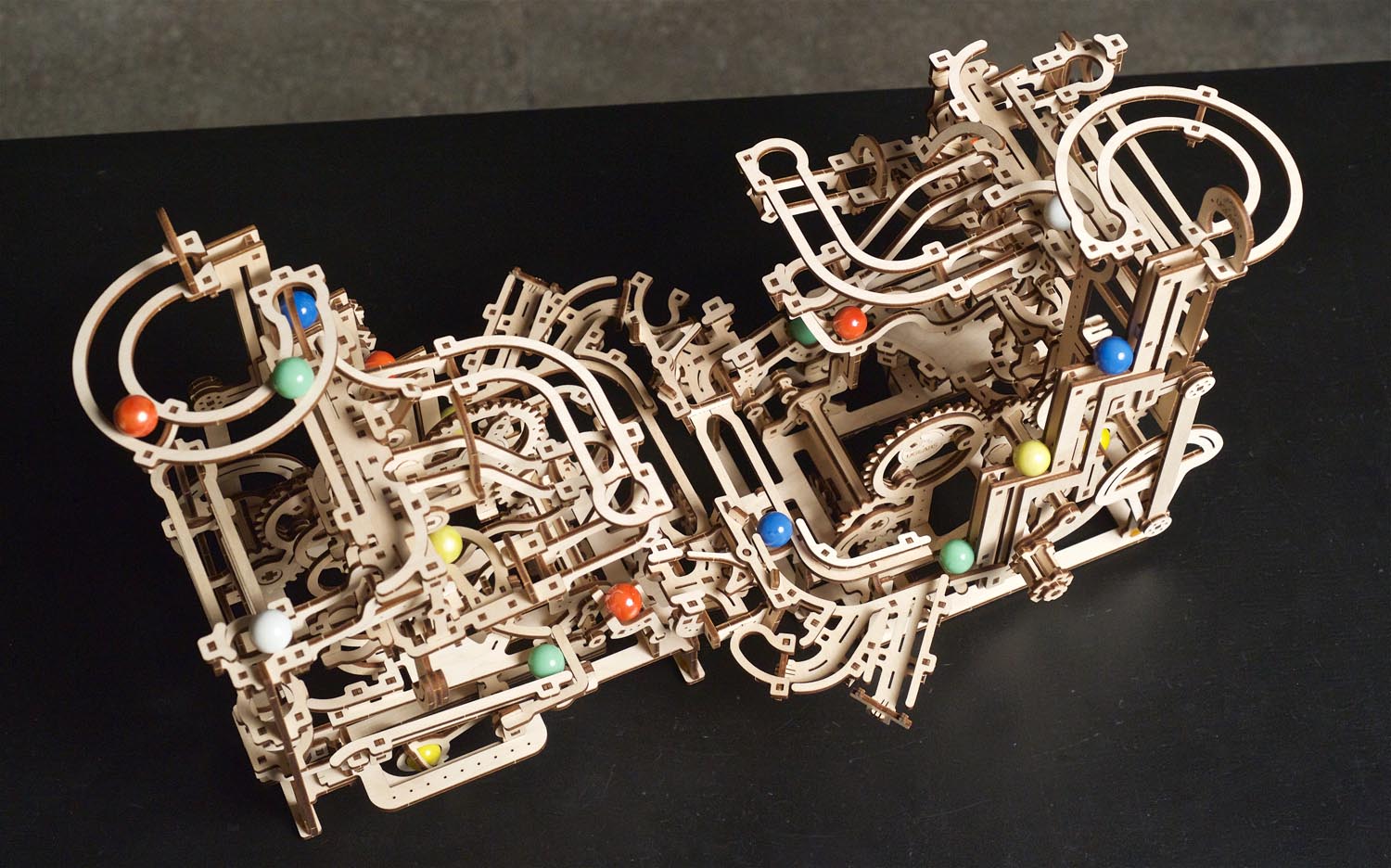 UGears Marble Run Tiered Hoist